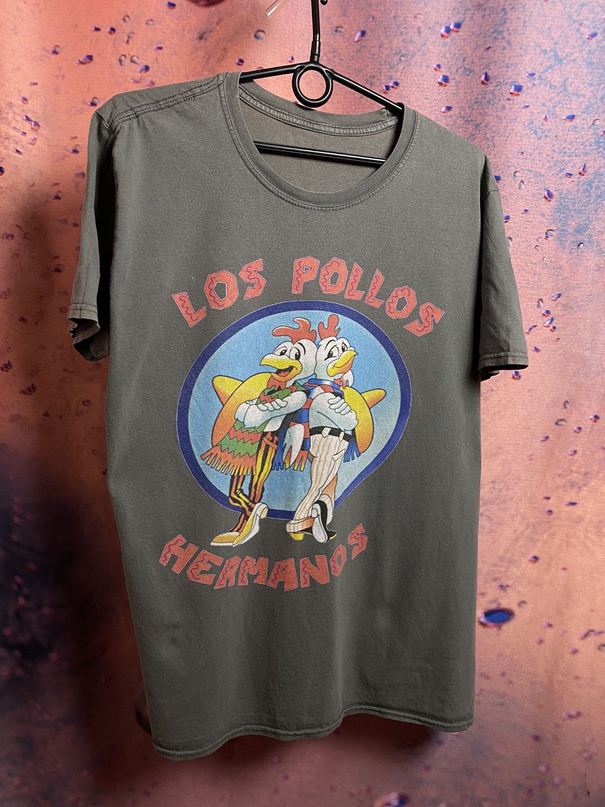 Vintage Los pollos hermanos vintage streetwear tee Size US M / EU 48-50 / 2 - 2 Thumbnail