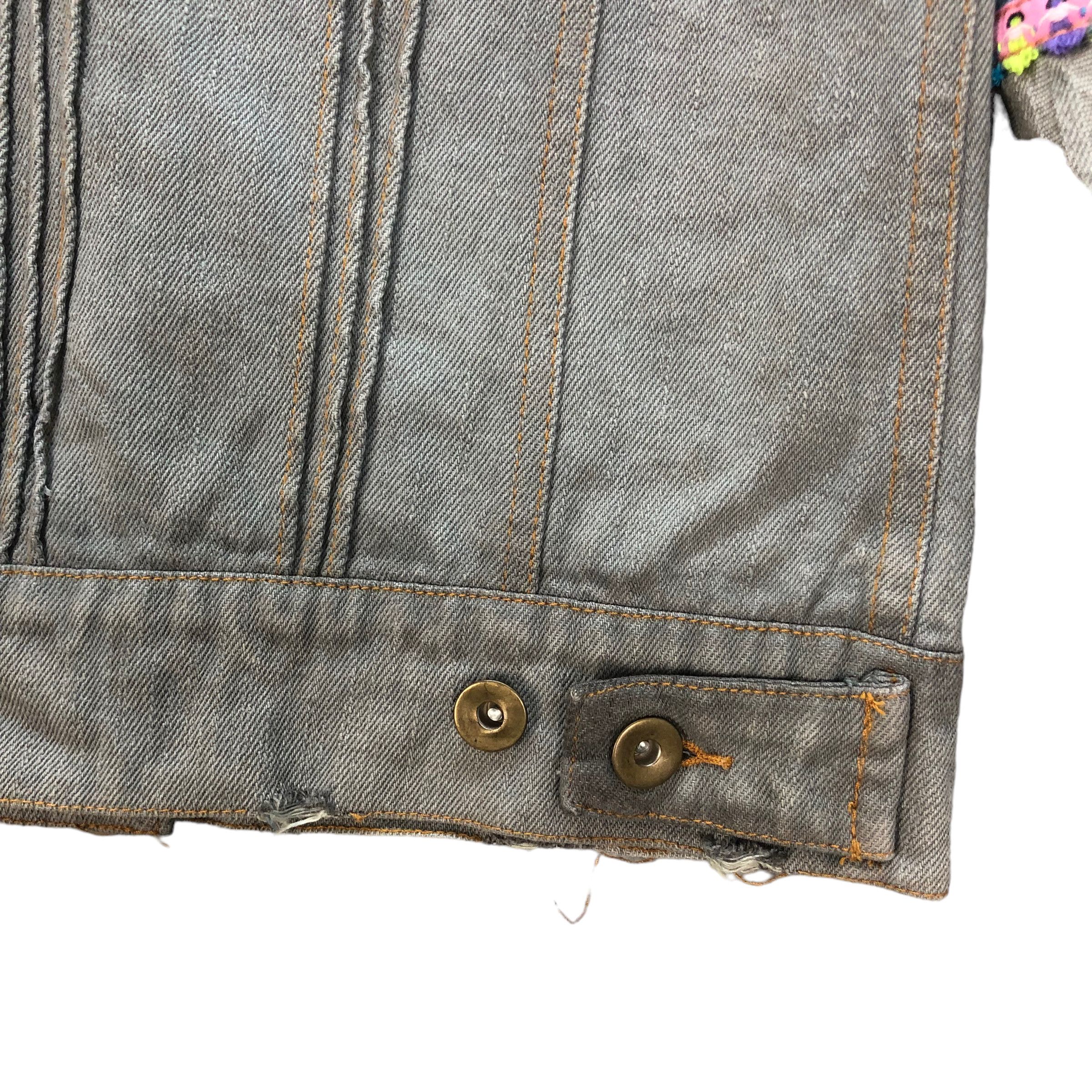 Japanese Brand TRASHED🔥 CHEYENNE RICH BORO DENIM JACKET #7236-120 Size S / US 4 / IT 40 - 25 Thumbnail