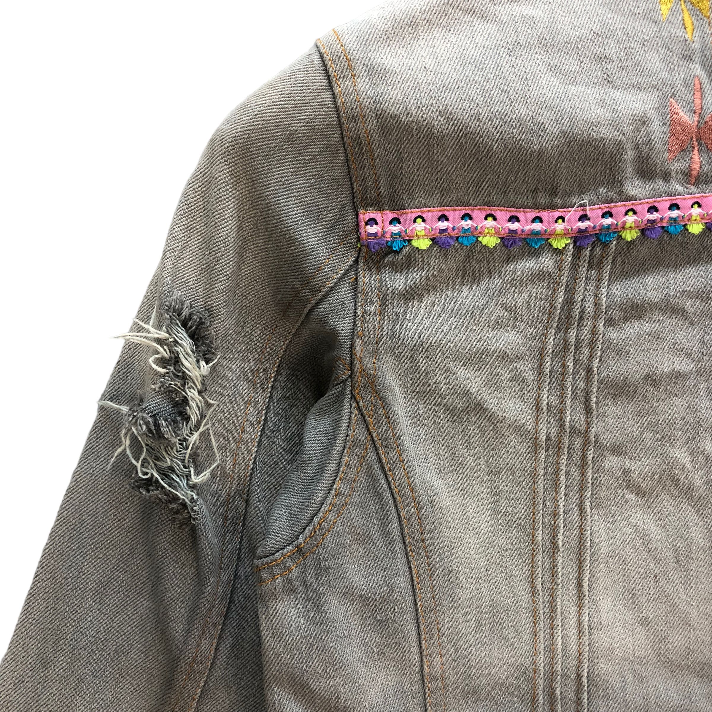 Japanese Brand TRASHED🔥 CHEYENNE RICH BORO DENIM JACKET #7236-120 Size S / US 4 / IT 40 - 21 Thumbnail