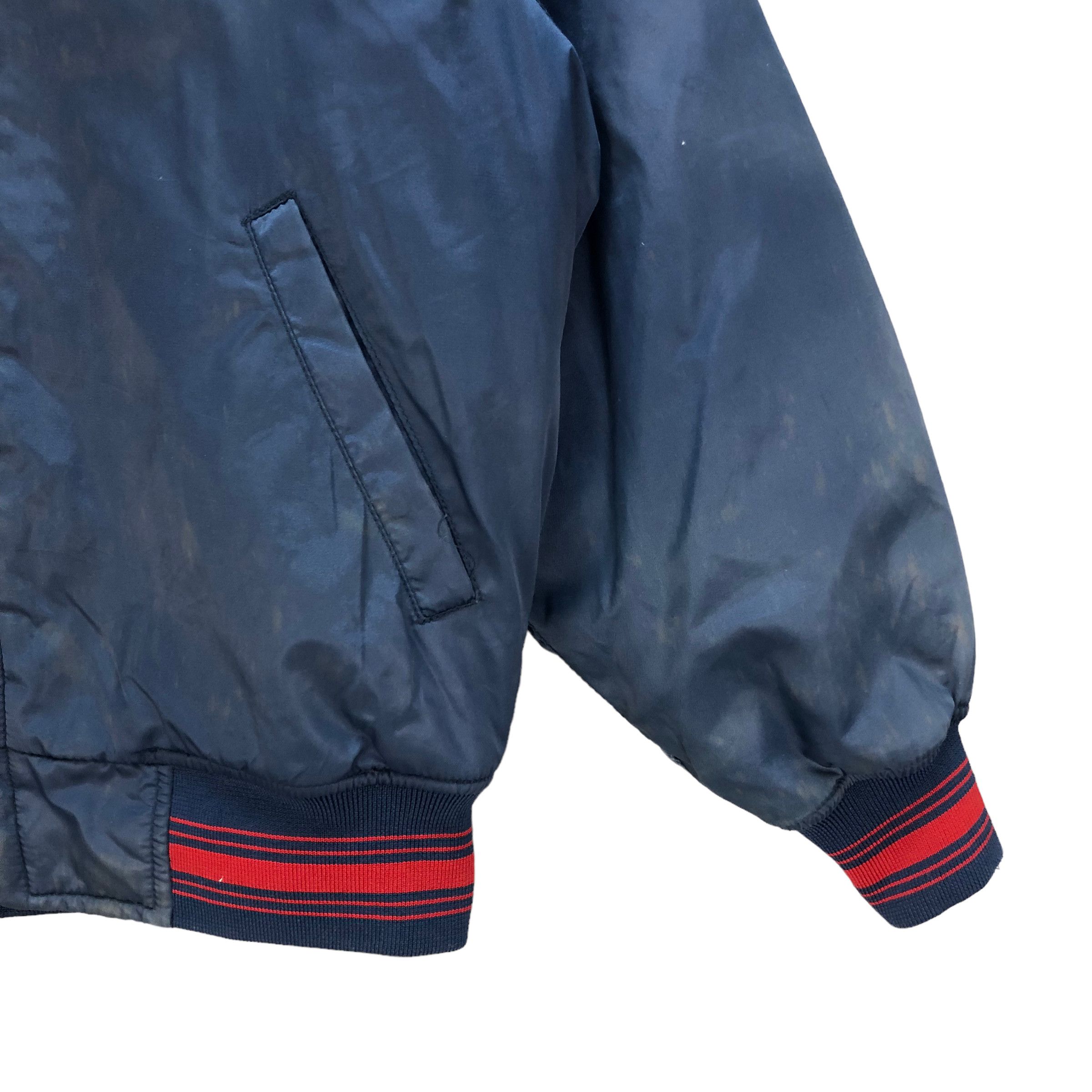 Converse TRASHED🔥 VINTAGE CONVERSE BOMBER JACKET #7237-120 Size US S / EU 44-46 / 1 - 8 Thumbnail