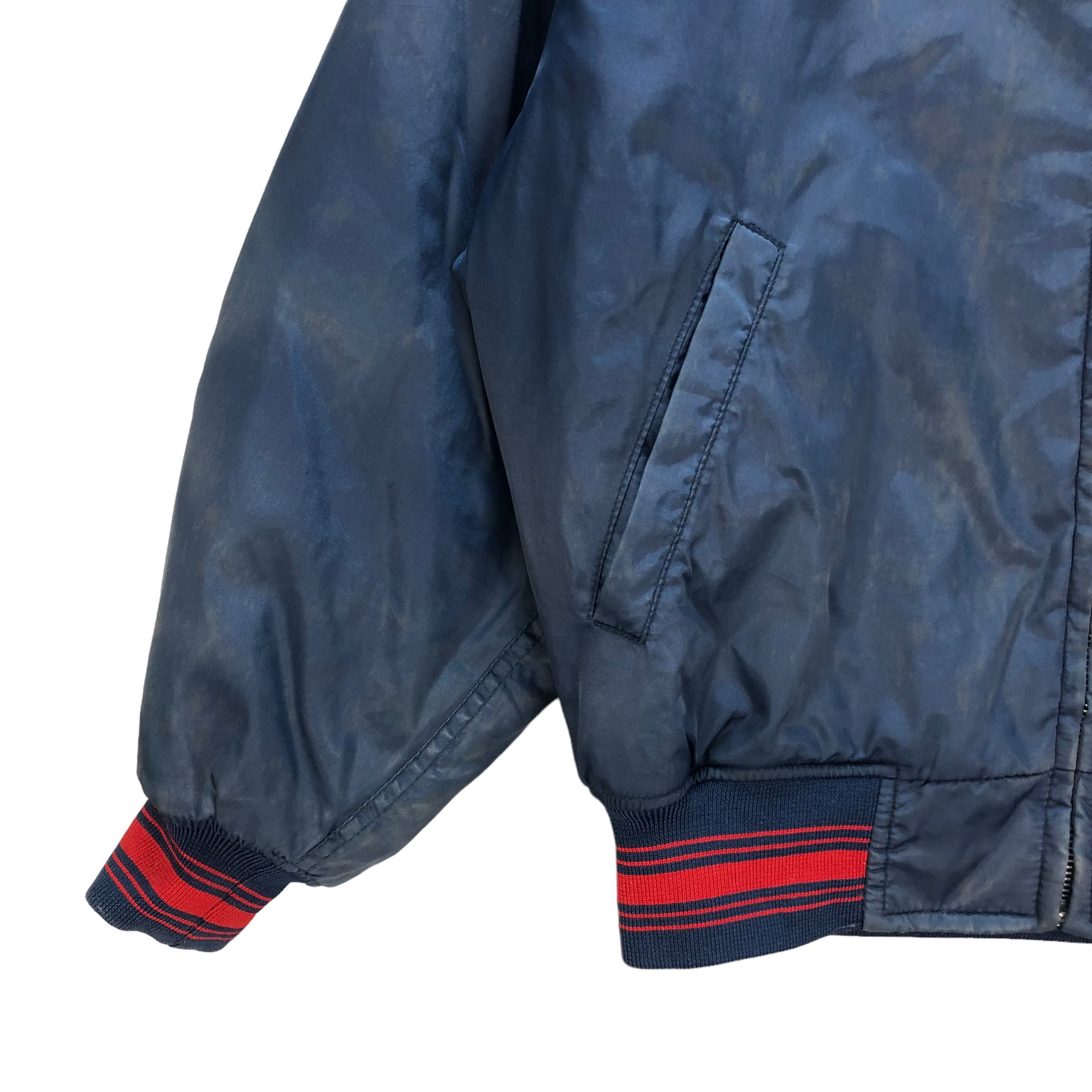 Converse TRASHED🔥 VINTAGE CONVERSE BOMBER JACKET #7237-120 Size US S / EU 44-46 / 1 - 6 Thumbnail
