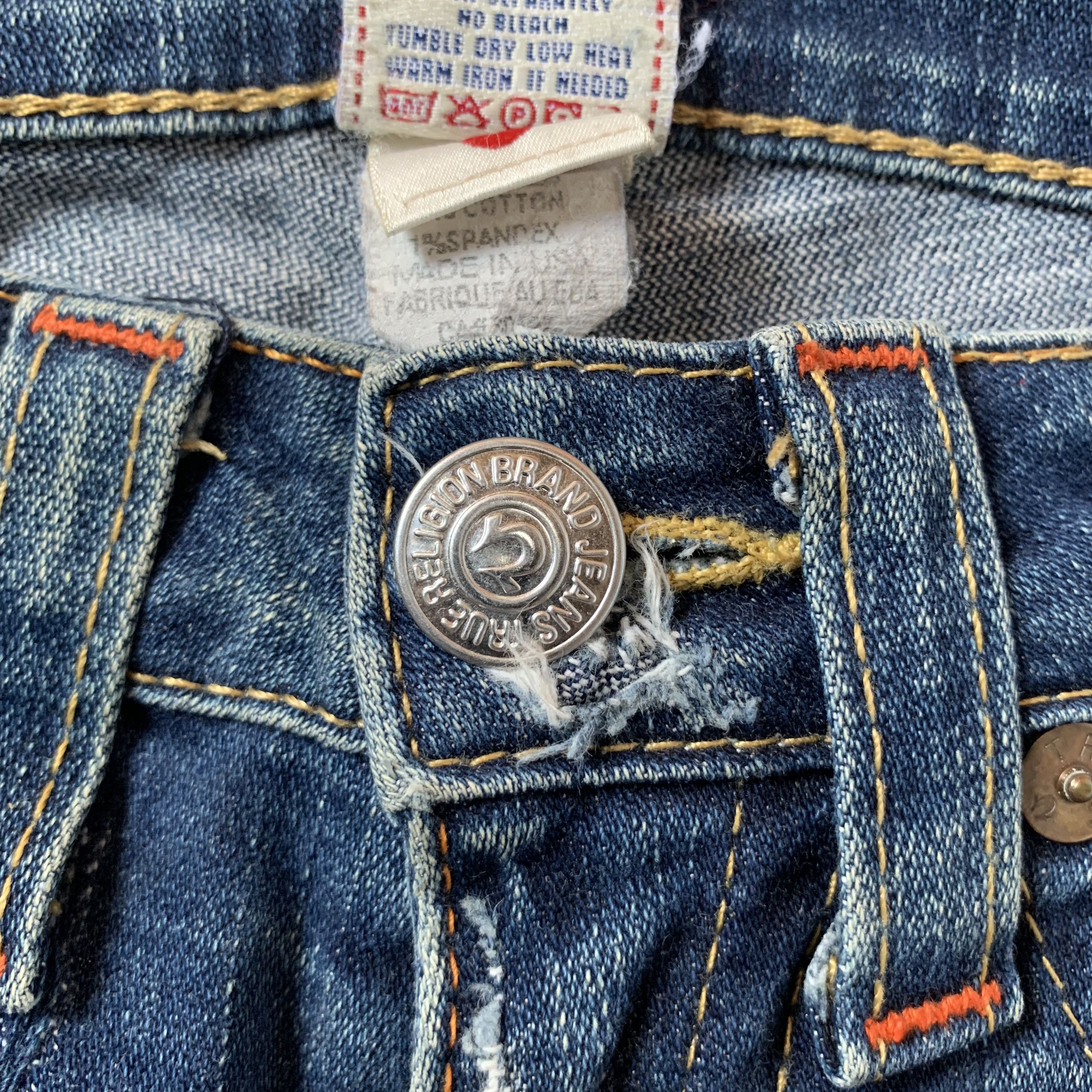 True Religion TRUE RELIGION BOOTCUT PANTS Size 24" / US 00 / IT 34 - 9 Thumbnail