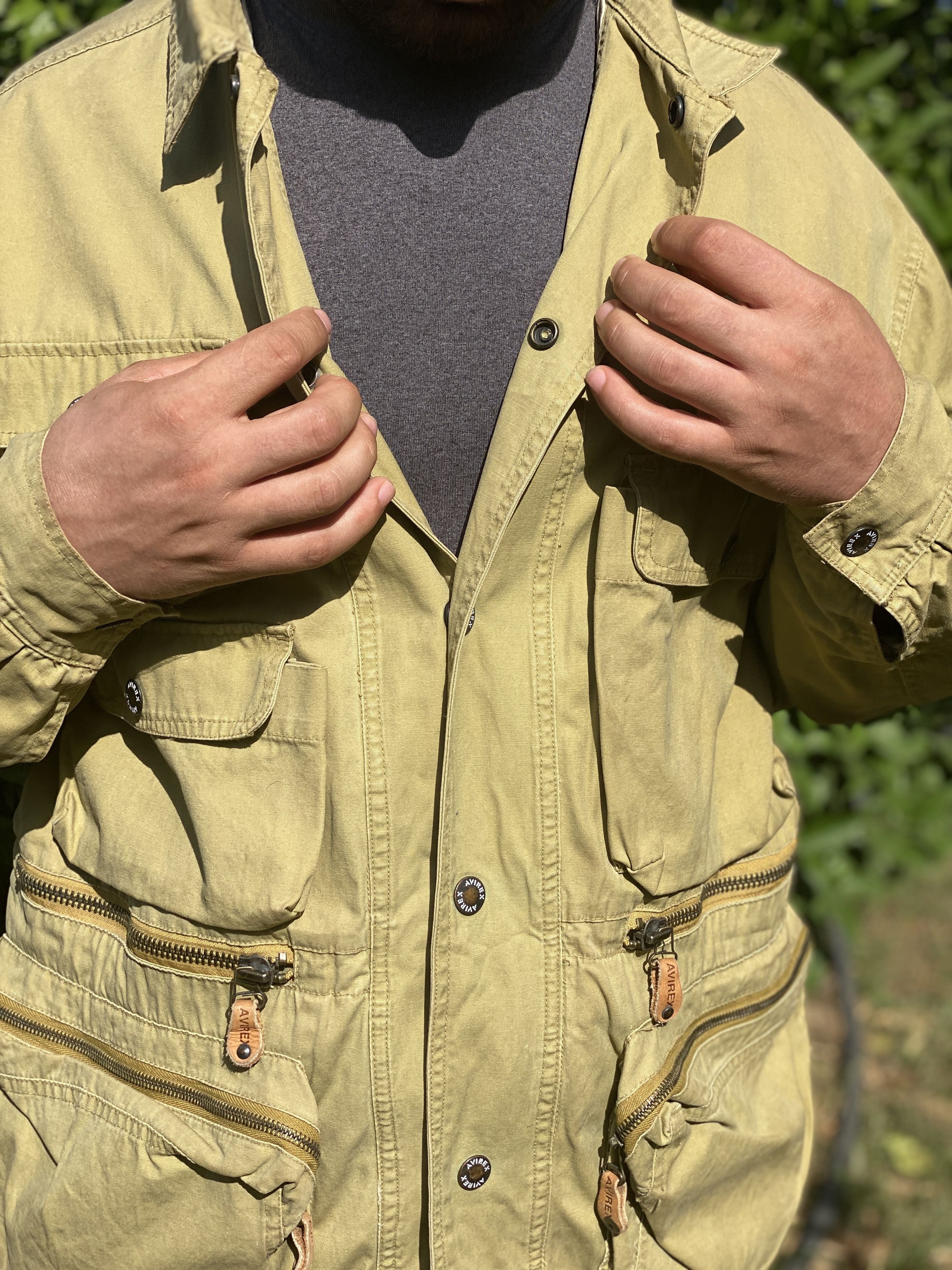 Parajumpers Avirex Far East Cruise Jacket G1 Flight Pilot Cockpit Size L Size US L / EU 52-54 / 3 - 18 Thumbnail