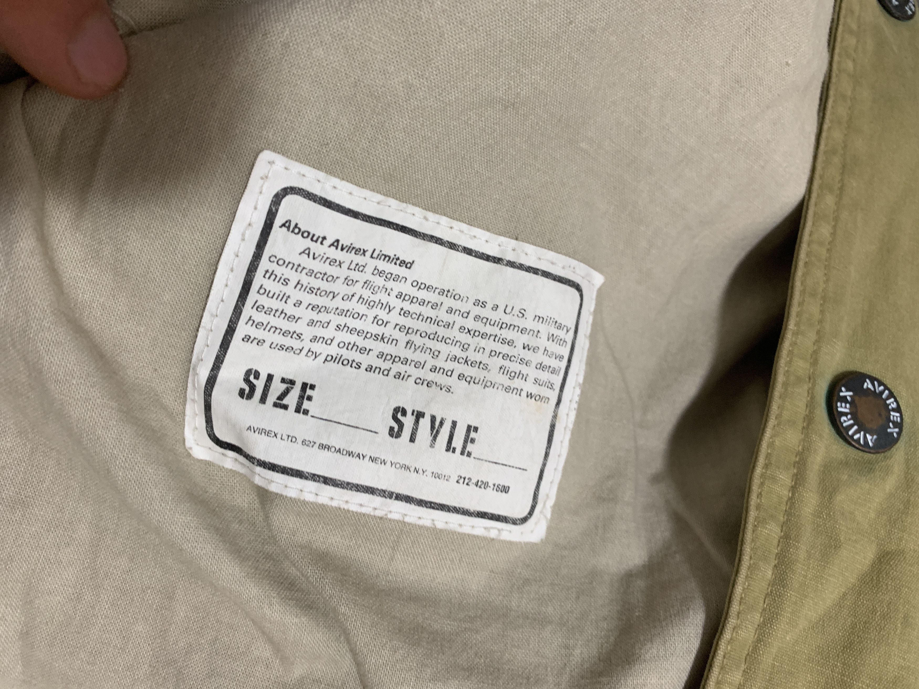 Parajumpers Avirex Far East Cruise Jacket G1 Flight Pilot Cockpit Size L Size US L / EU 52-54 / 3 - 11 Thumbnail