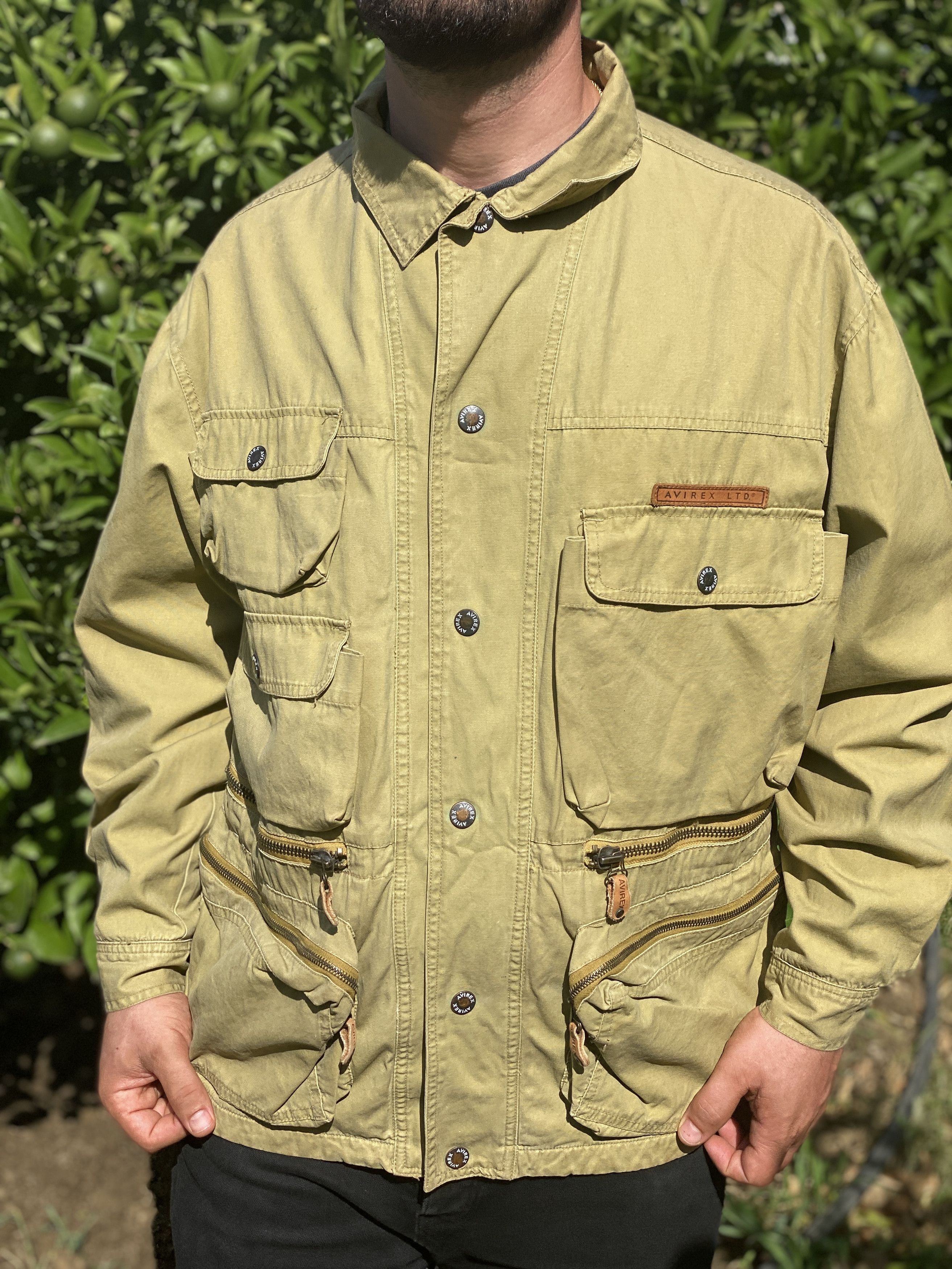 Parajumpers Avirex Far East Cruise Jacket G1 Flight Pilot Cockpit Size L Size US L / EU 52-54 / 3 - 14 Thumbnail
