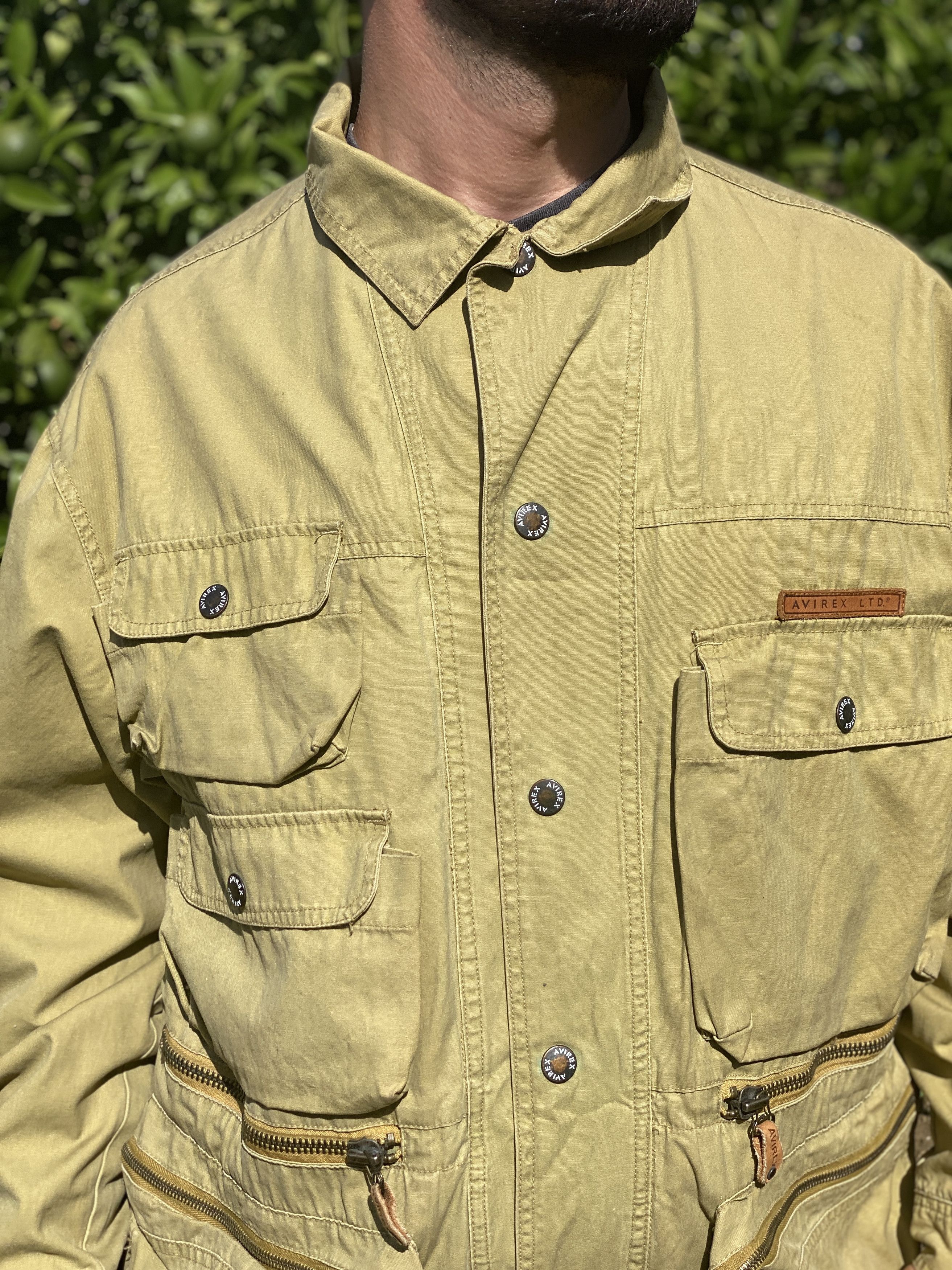 Parajumpers Avirex Far East Cruise Jacket G1 Flight Pilot Cockpit Size L Size US L / EU 52-54 / 3 - 13 Thumbnail