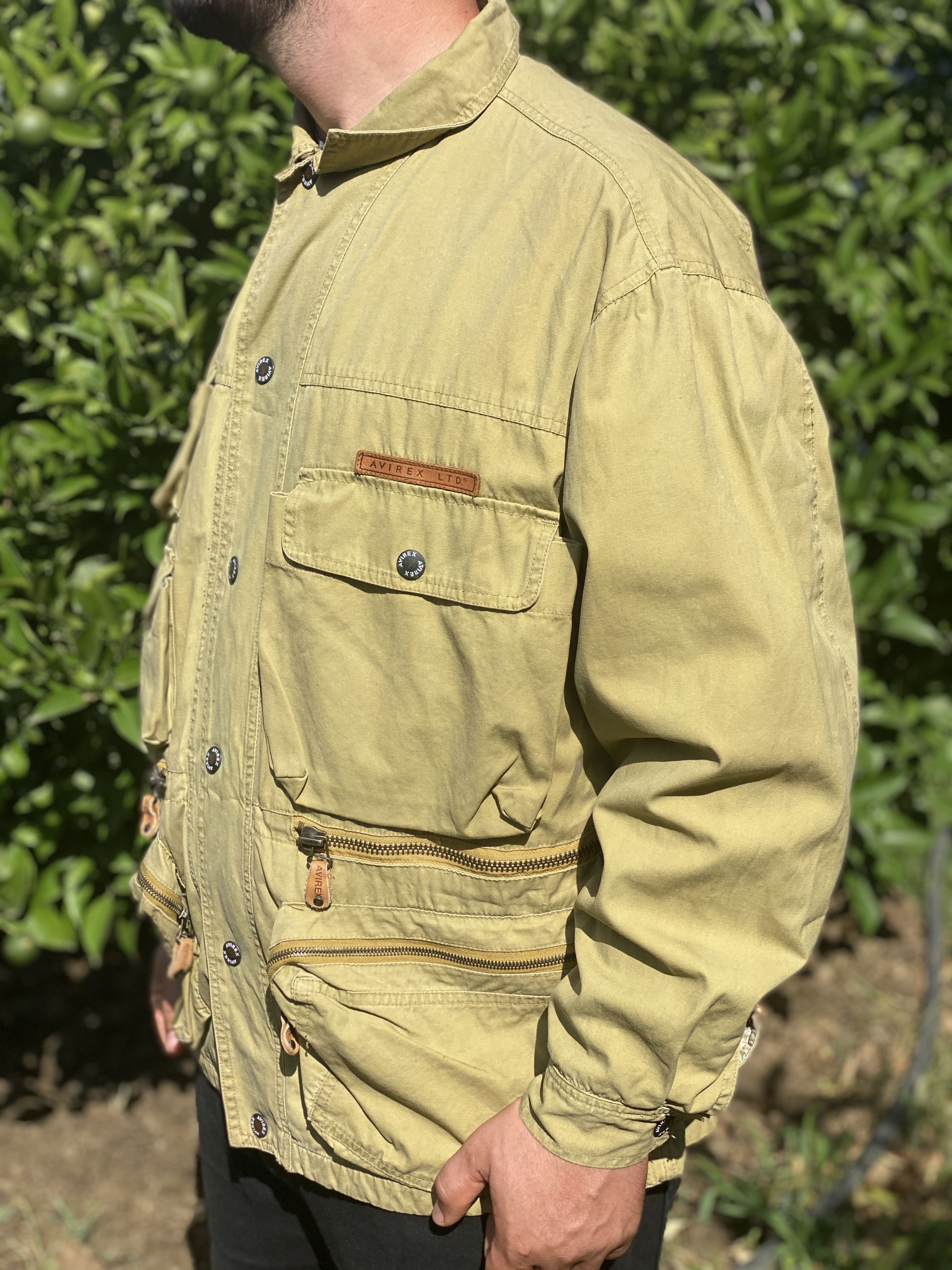 Parajumpers Avirex Far East Cruise Jacket G1 Flight Pilot Cockpit Size L Size US L / EU 52-54 / 3 - 7 Thumbnail