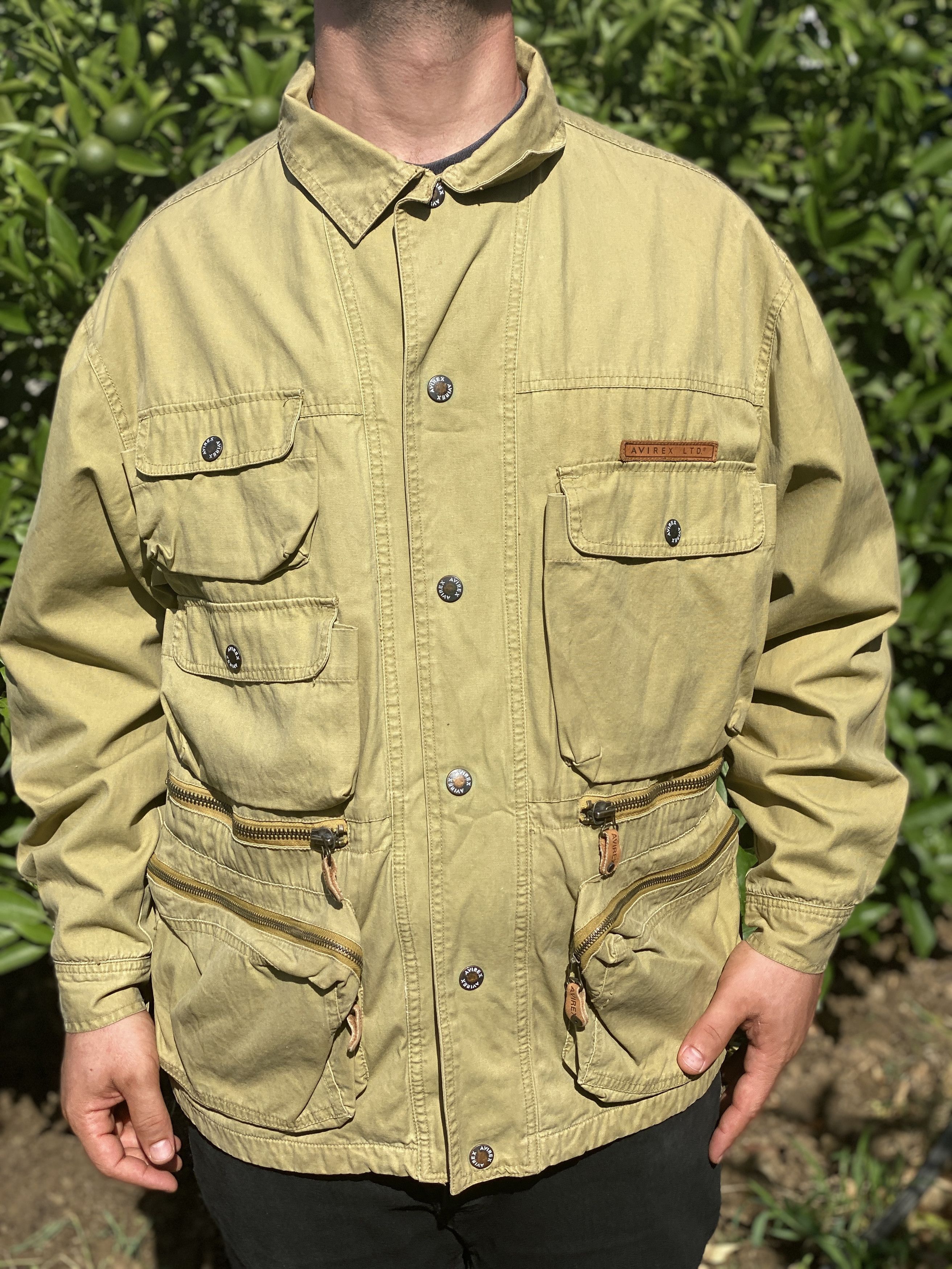 Parajumpers Avirex Far East Cruise Jacket G1 Flight Pilot Cockpit Size L Grailed
