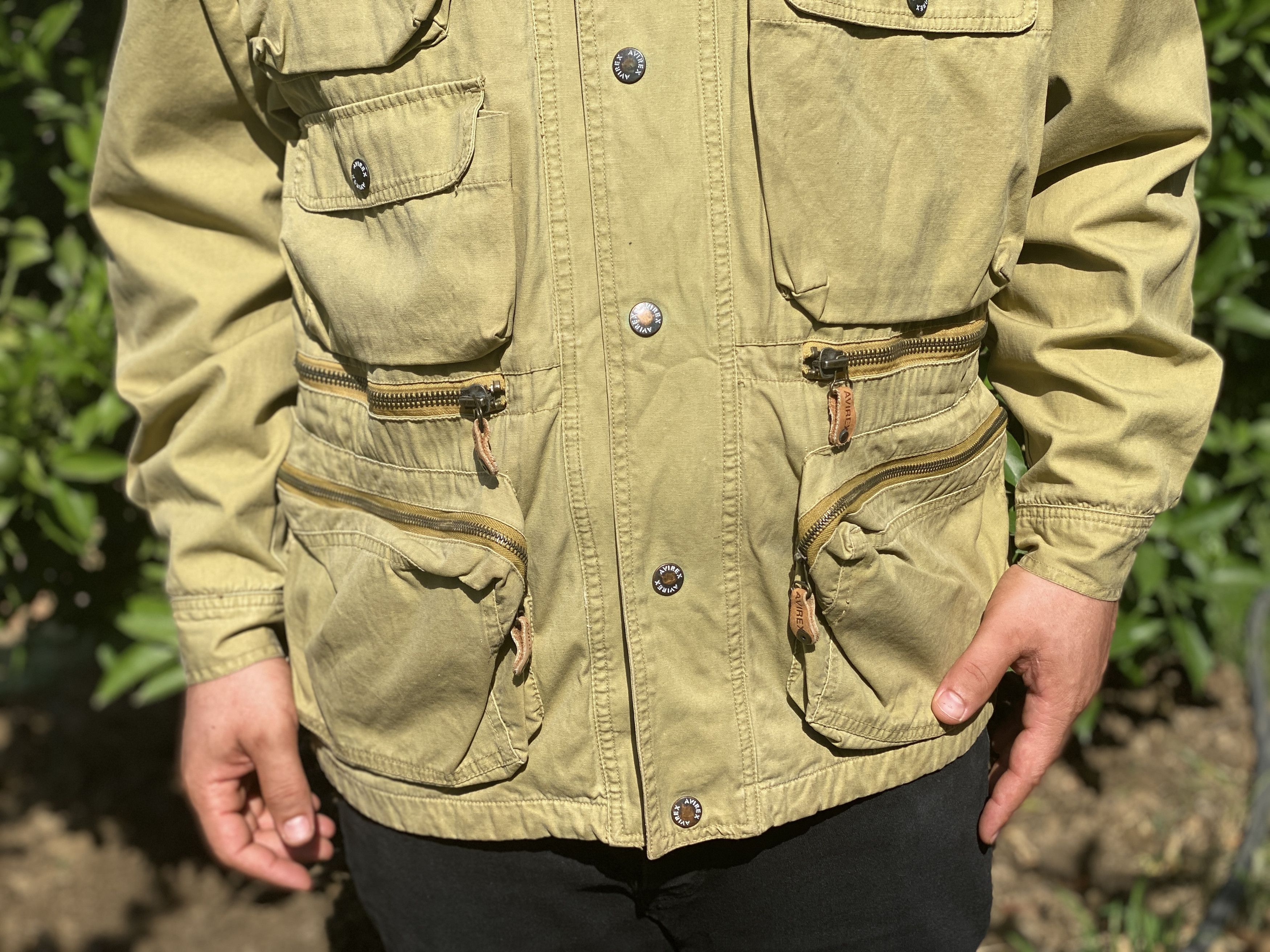Parajumpers Avirex Far East Cruise Jacket G1 Flight Pilot Cockpit Size L Size US L / EU 52-54 / 3 - 4 Thumbnail