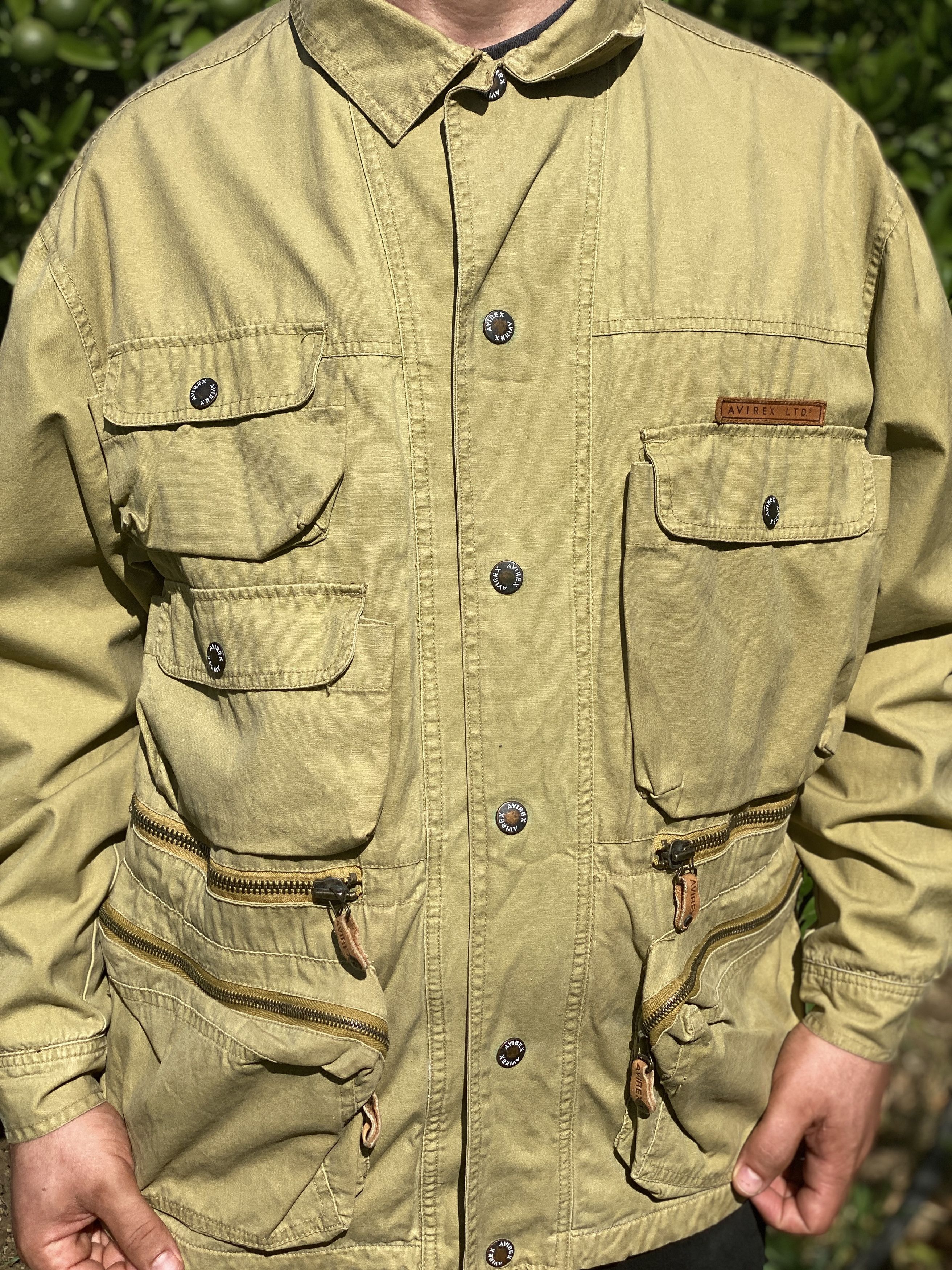 Parajumpers Avirex Far East Cruise Jacket G1 Flight Pilot Cockpit Size L Size US L / EU 52-54 / 3 - 2 Thumbnail