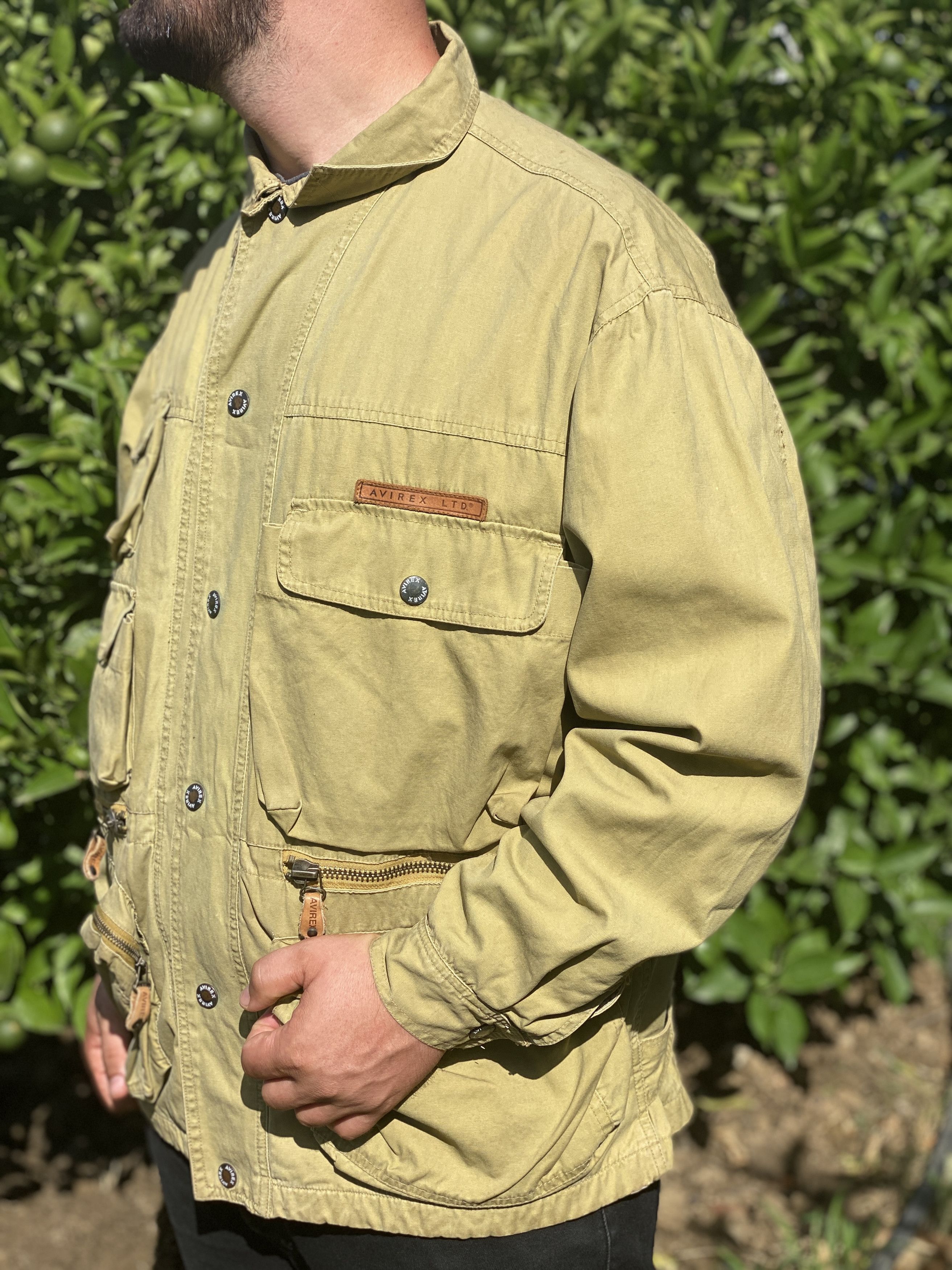 Parajumpers Avirex Far East Cruise Jacket G1 Flight Pilot Cockpit Size L Size US L / EU 52-54 / 3 - 9 Thumbnail