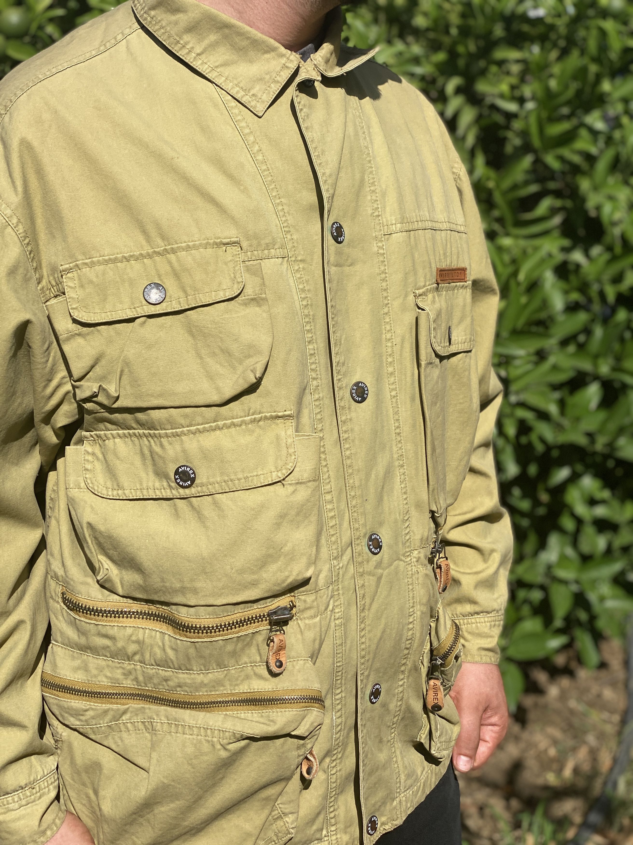 Parajumpers Avirex Far East Cruise Jacket G1 Flight Pilot Cockpit Size L Size US L / EU 52-54 / 3 - 17 Thumbnail