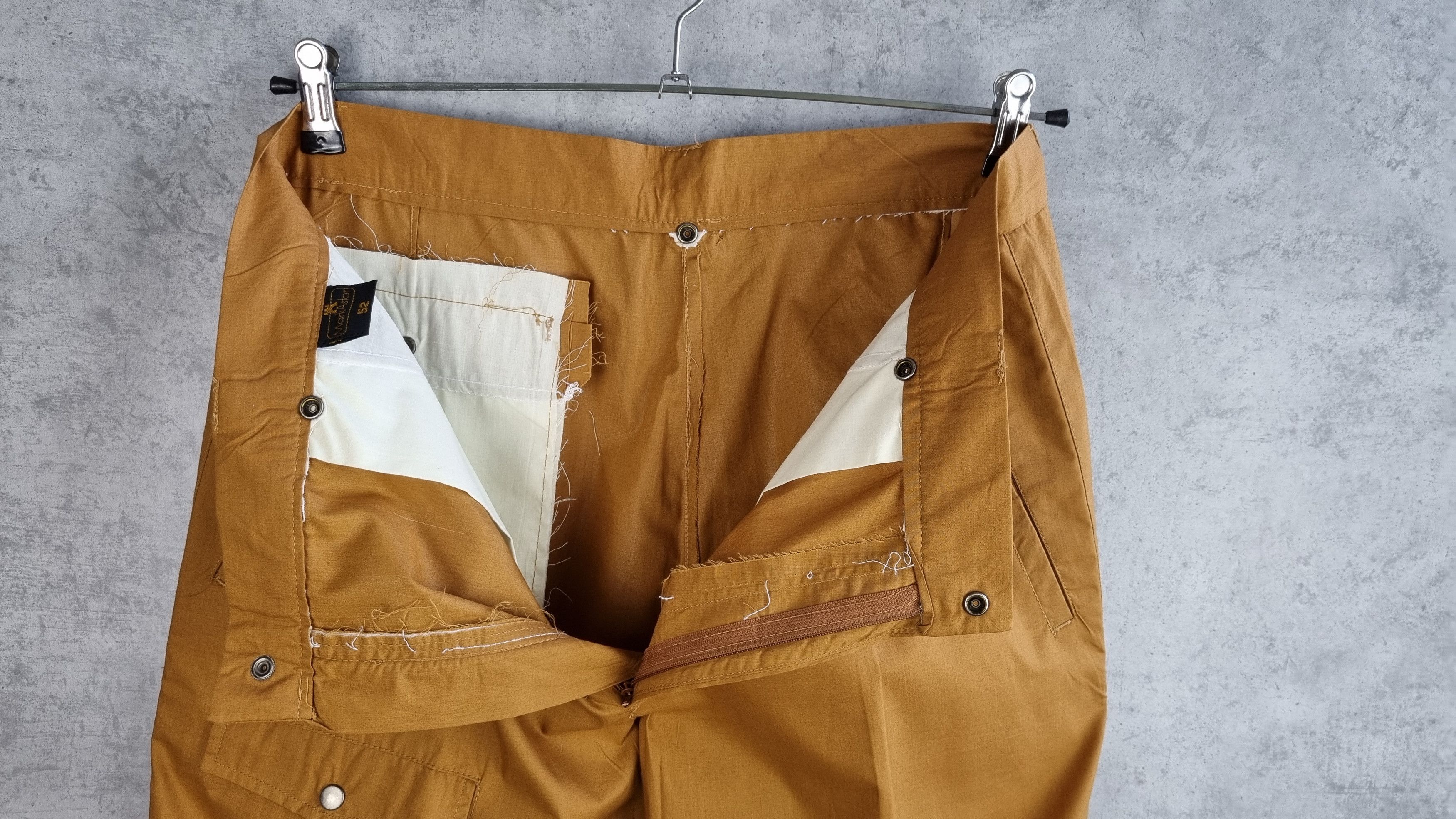 Le Laboureur × Vetra 70s Worker Light Fabrics Summer Pants Cargo Carhartt style Size US 32 / EU 48 - 8 Thumbnail