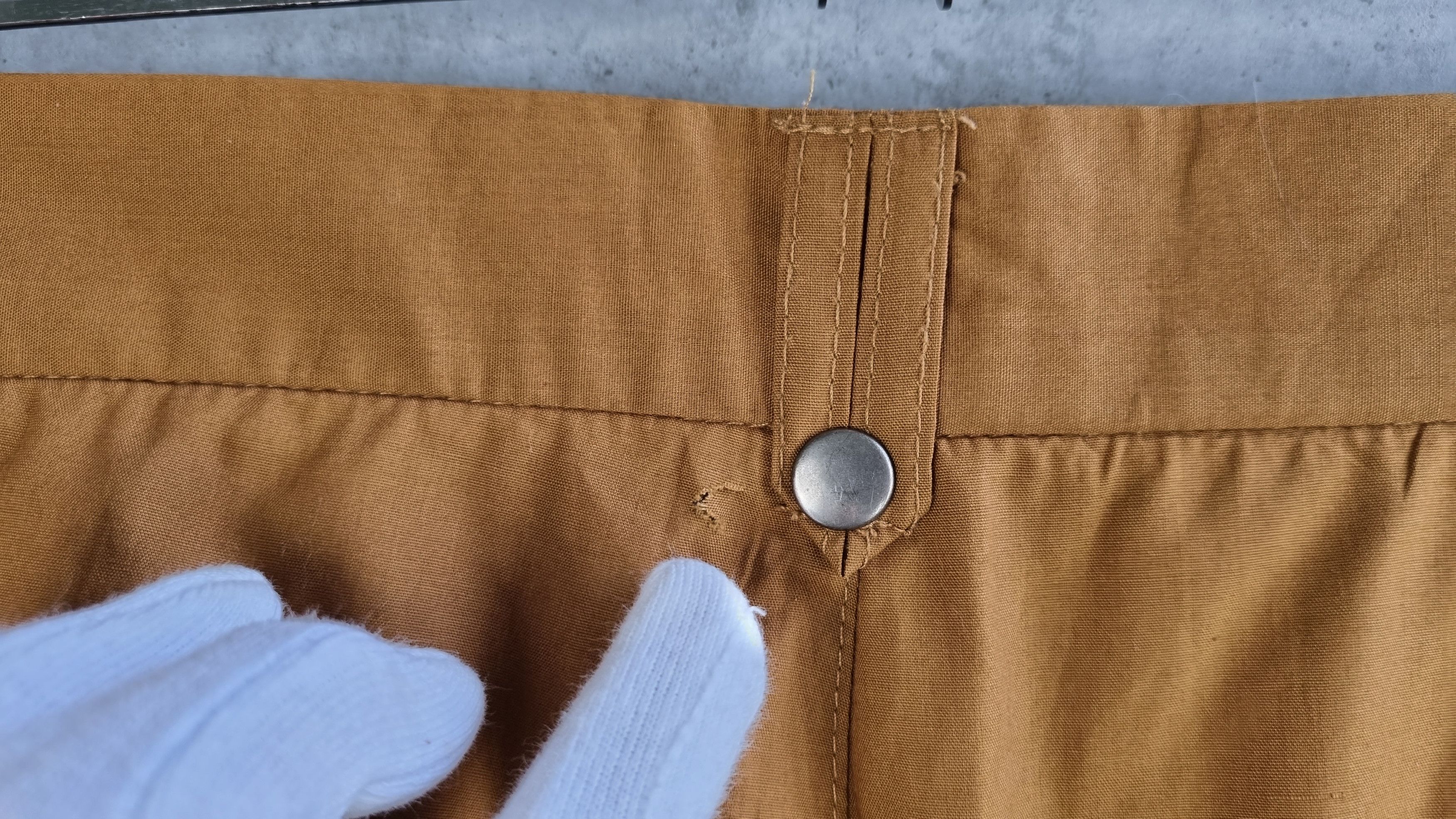 Le Laboureur × Vetra 70s Worker Light Fabrics Summer Pants Cargo Carhartt style Size US 32 / EU 48 - 14 Thumbnail