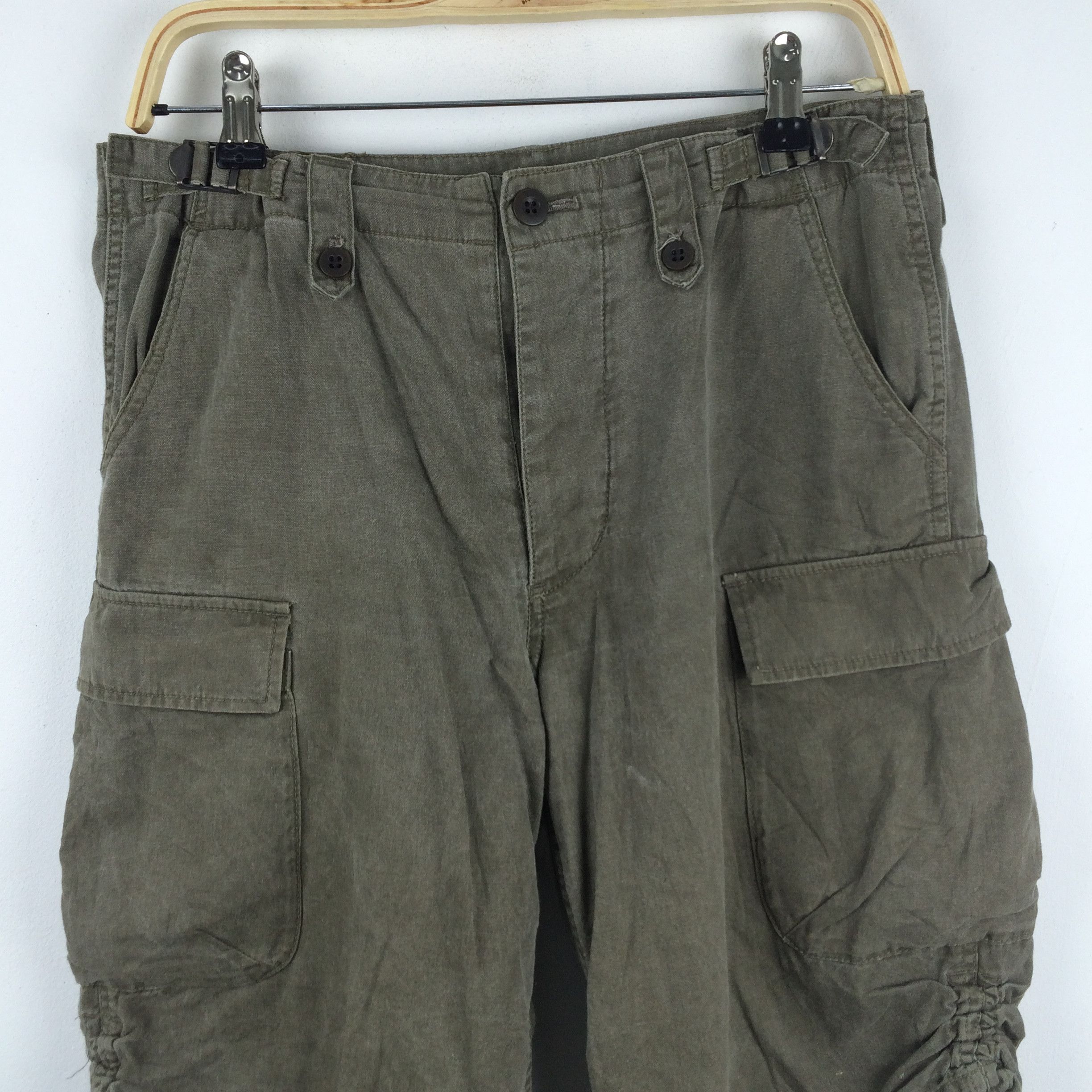 Japanese Brand X211 JAPAN MADE 80122117 PH CARGO SHORT PANTS TACTICAL Size US 33 - 3 Thumbnail
