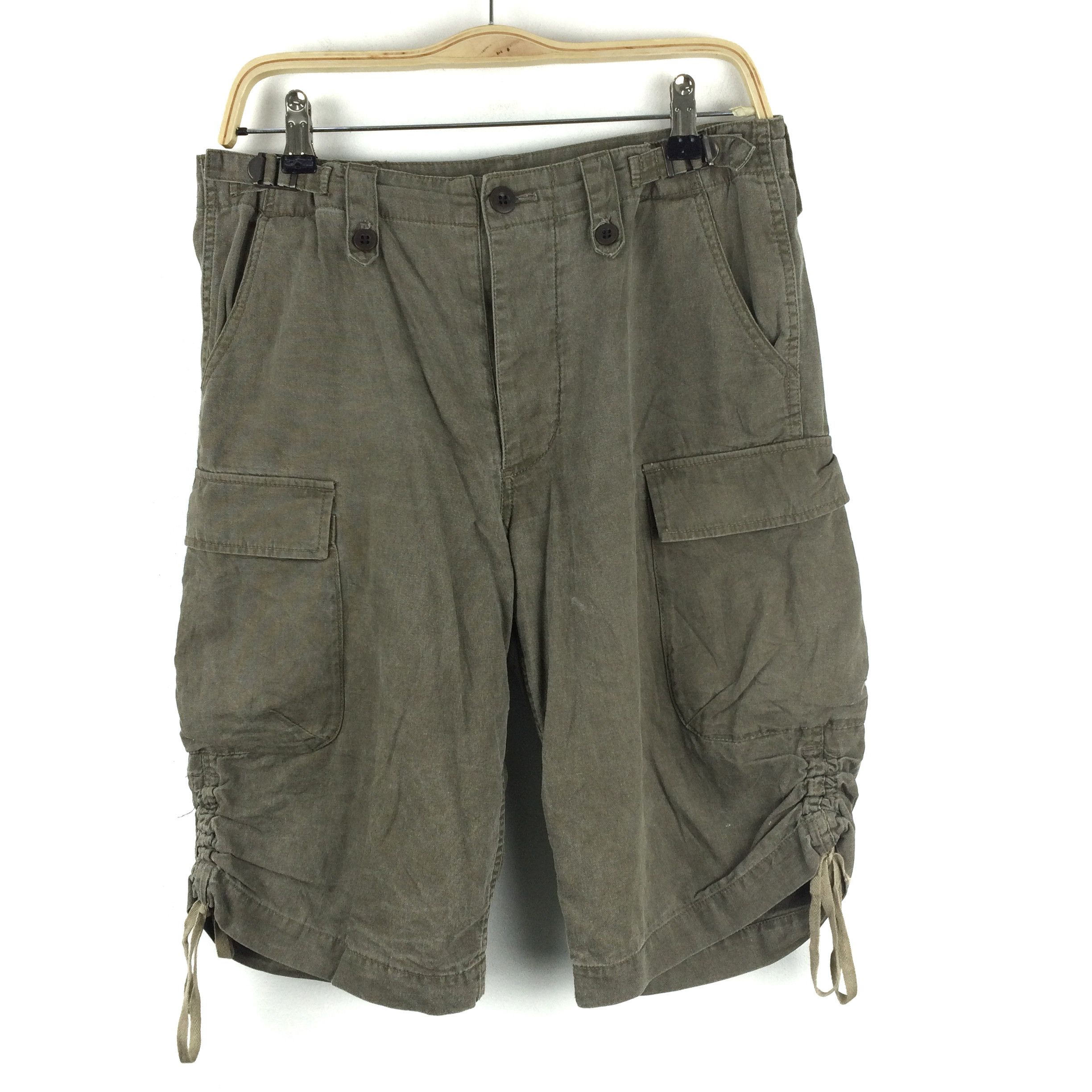 Japanese Brand X211 JAPAN MADE 80122117 PH CARGO SHORT PANTS TACTICAL Size US 33 - 1 Thumbnail