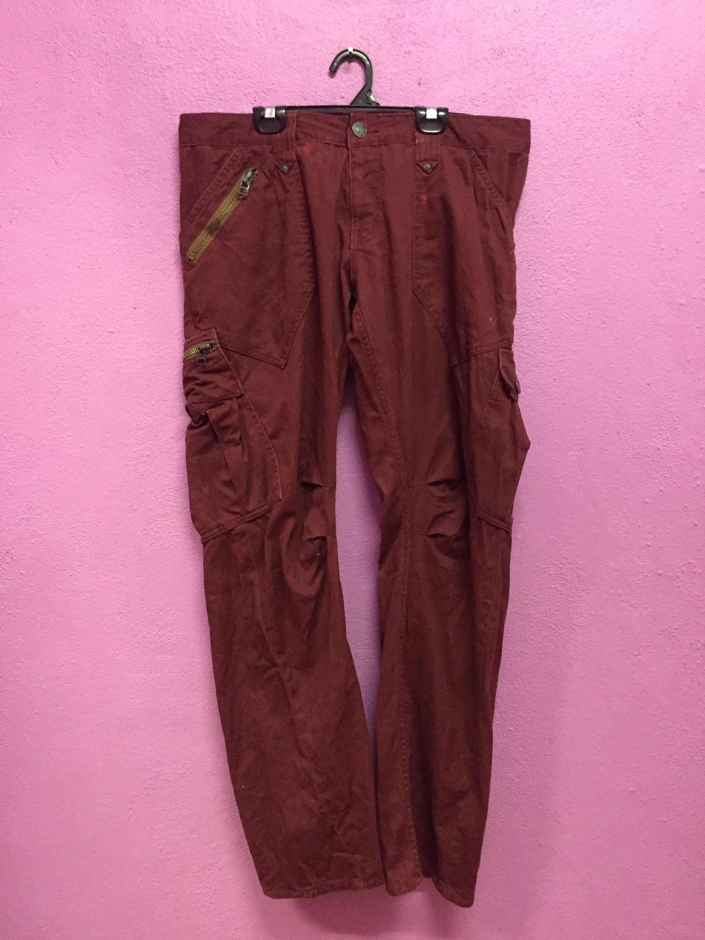 Japanese Brand Dominate Jeans Cargo Pants Size US 36 / EU 52 - 1 Thumbnail