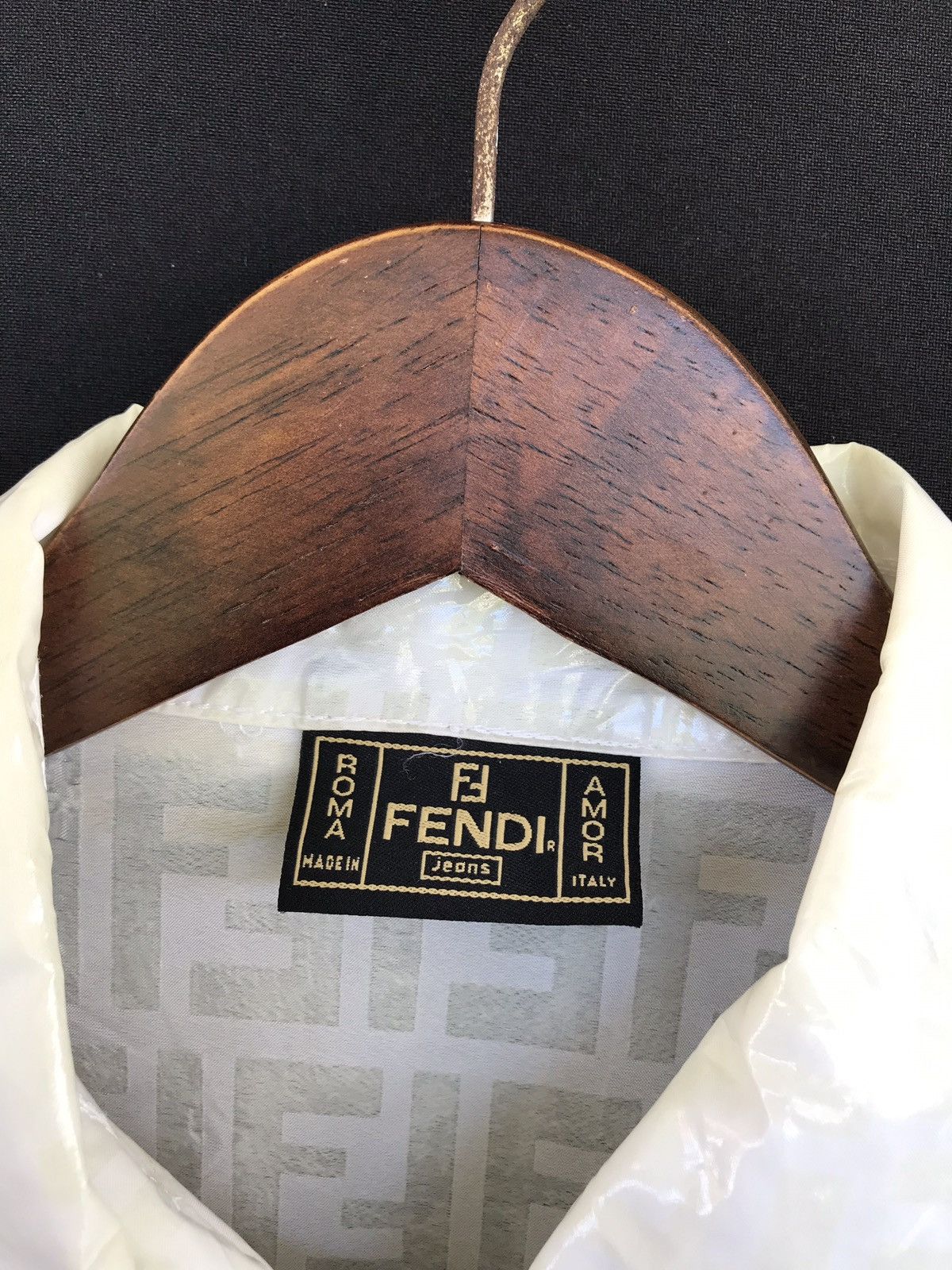 Fendi Fendi Zucca Monogram Raincoat Transparent Jacket Size US M / EU 48-50 / 2 - 2 Thumbnail