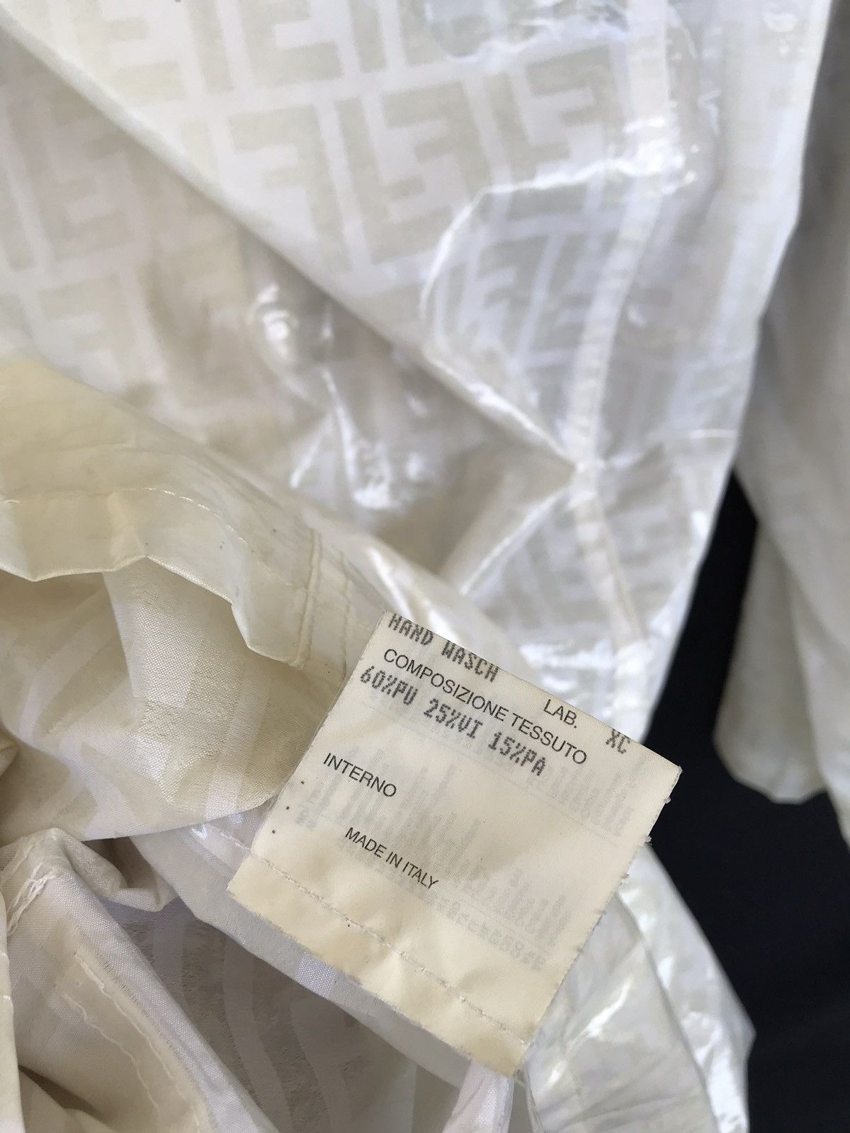 Fendi Fendi Zucca Monogram Raincoat Transparent Jacket Size US M / EU 48-50 / 2 - 16 Thumbnail