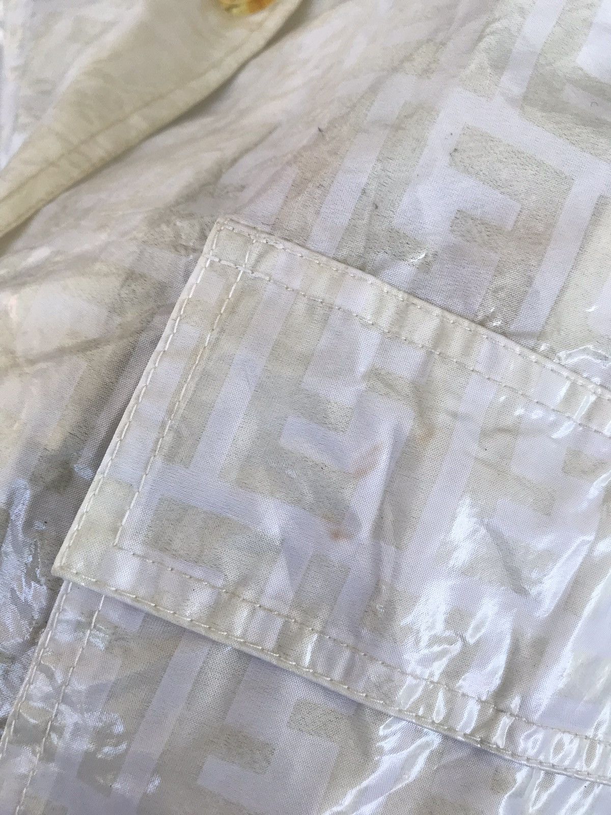 Fendi Fendi Zucca Monogram Raincoat Transparent Jacket Size US M / EU 48-50 / 2 - 6 Thumbnail