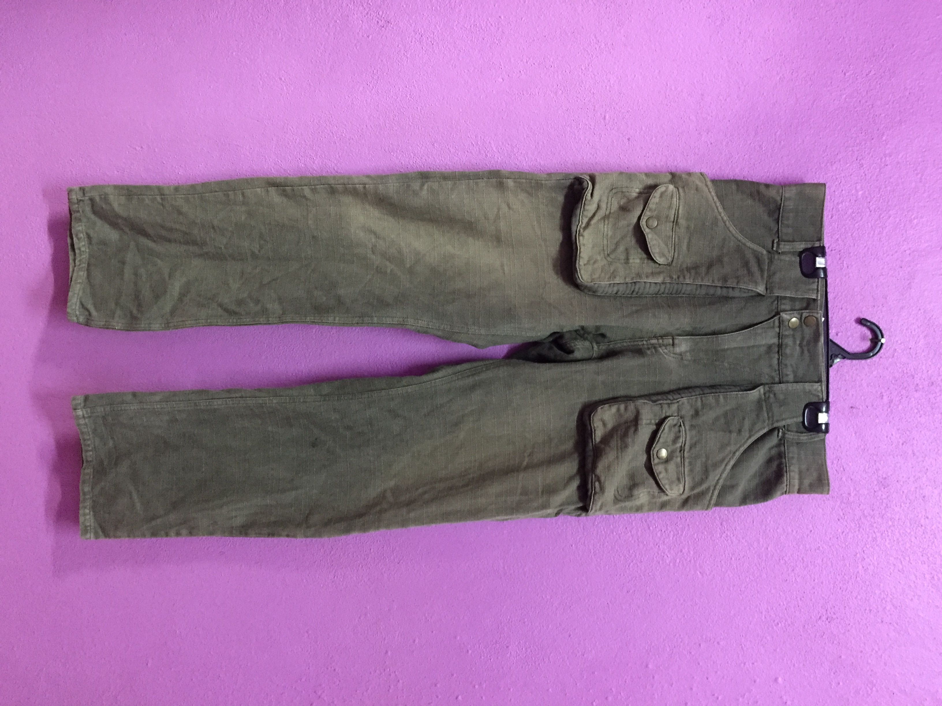 image of Artinero Multipockets Outdoor Trousers Pants in Brown, Men's (Size 33)