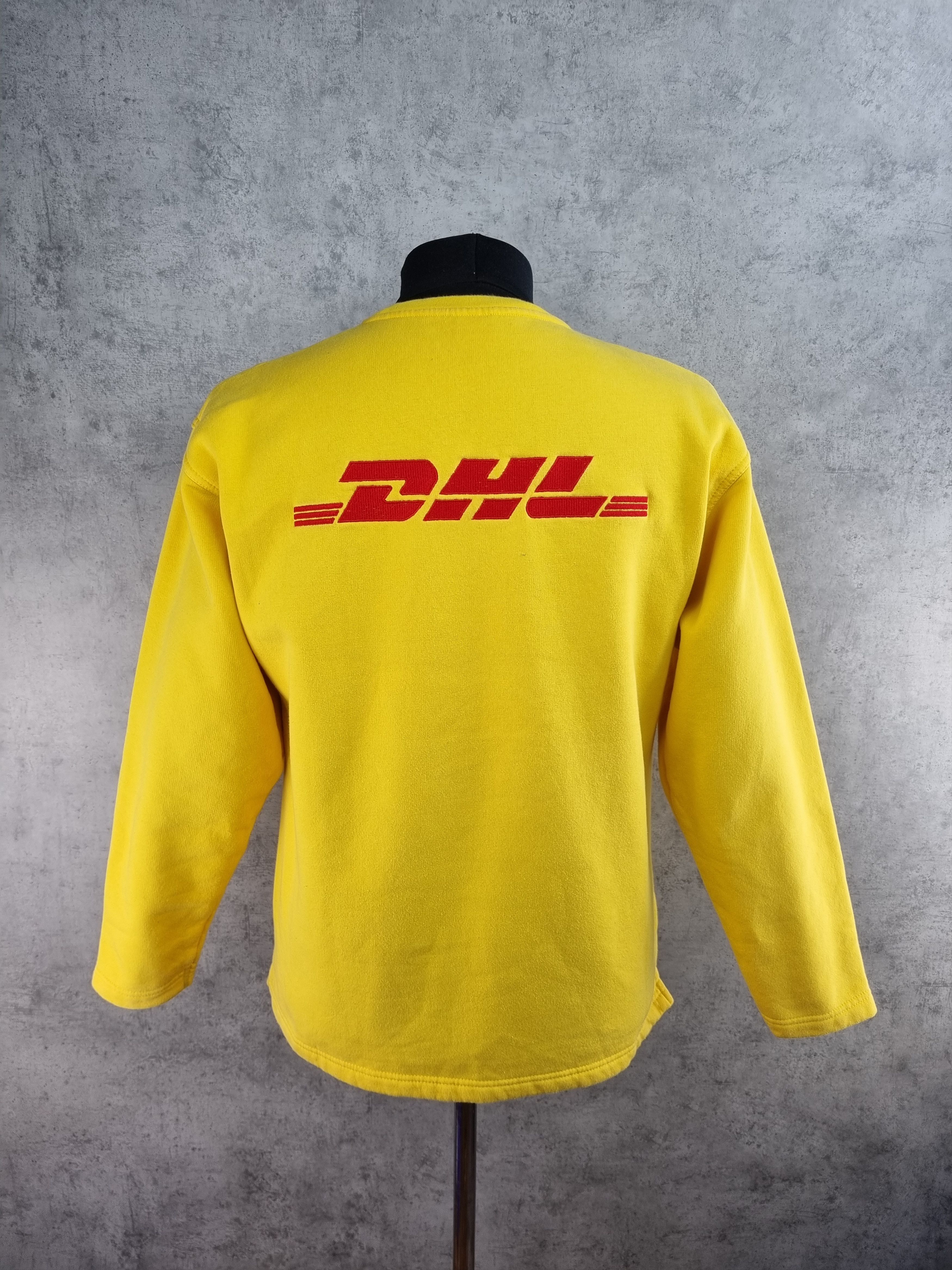 90s DHL Big Logo Vintage Sweatshirt VETEMENTS Style