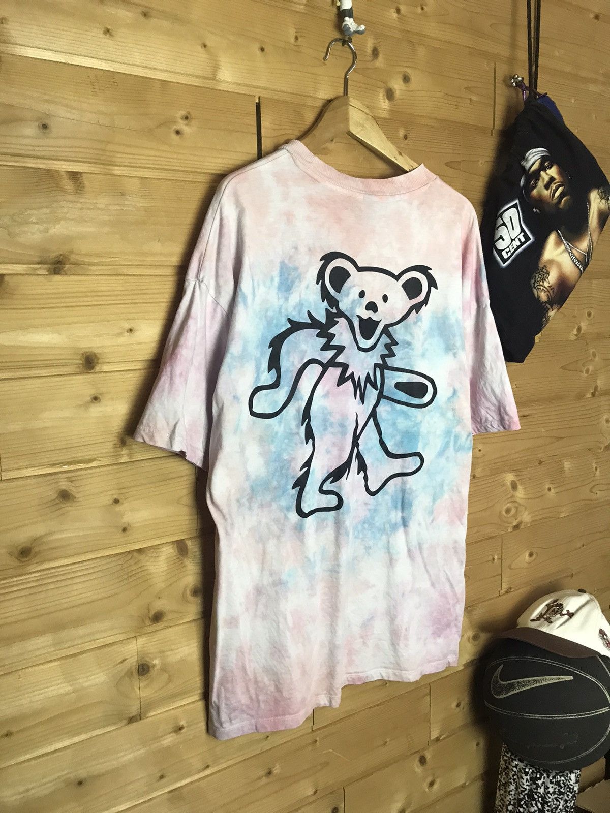 Tablier Hedley & Bennett Grateful Dead – Gris Tie Dye – 100% Coton Unisexe