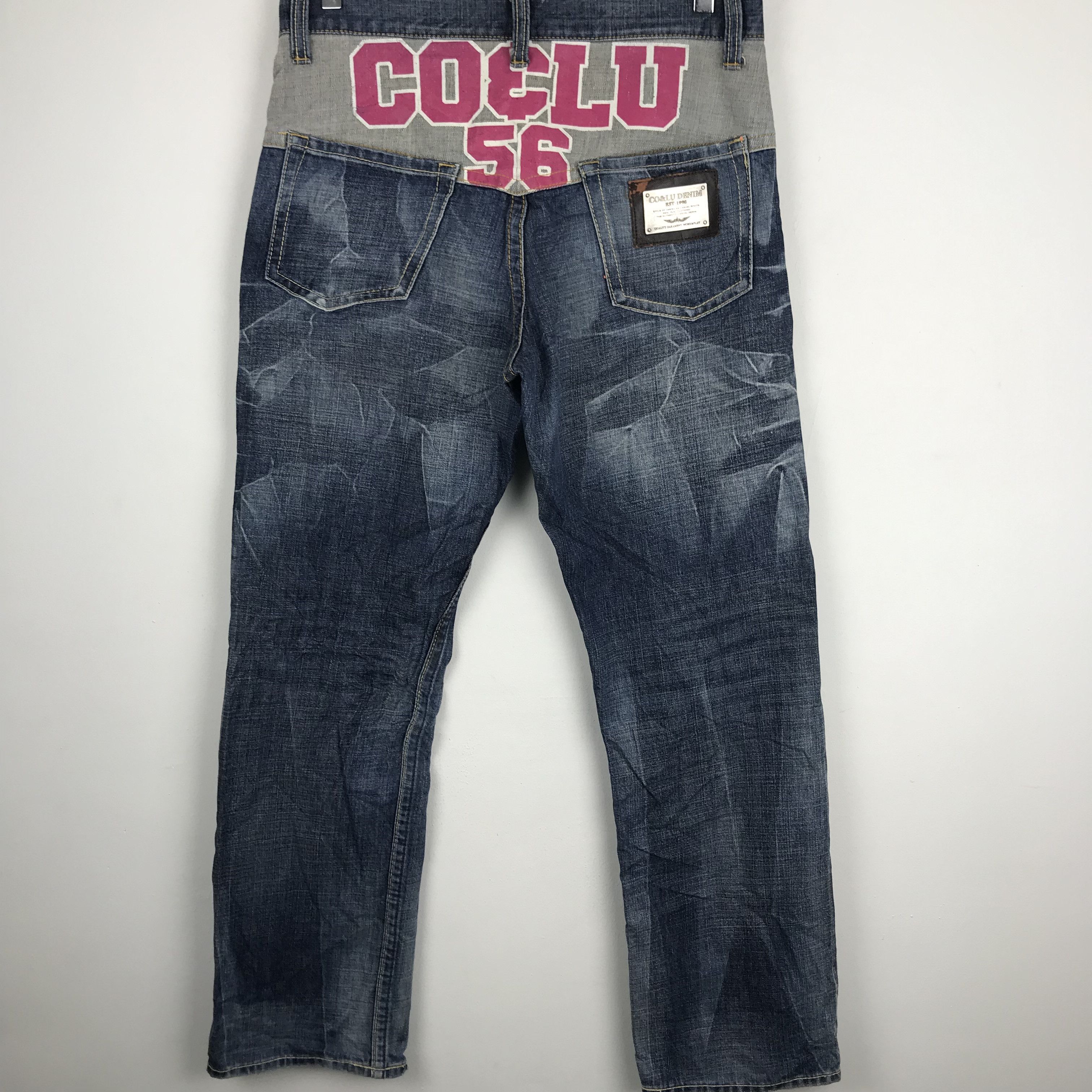 Japanese Brand X228 JAPAN CO&LU JEANS Size US 34 / EU 50 - 1 Thumbnail