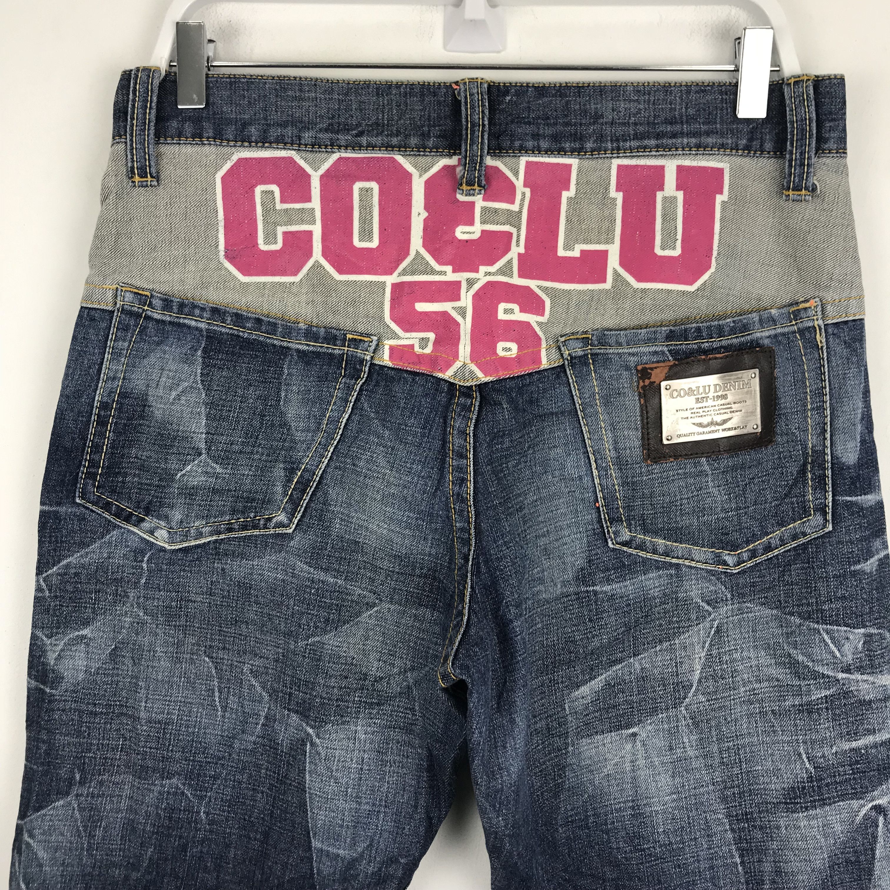 Japanese Brand X228 JAPAN CO&LU JEANS Size US 34 / EU 50 - 3 Thumbnail