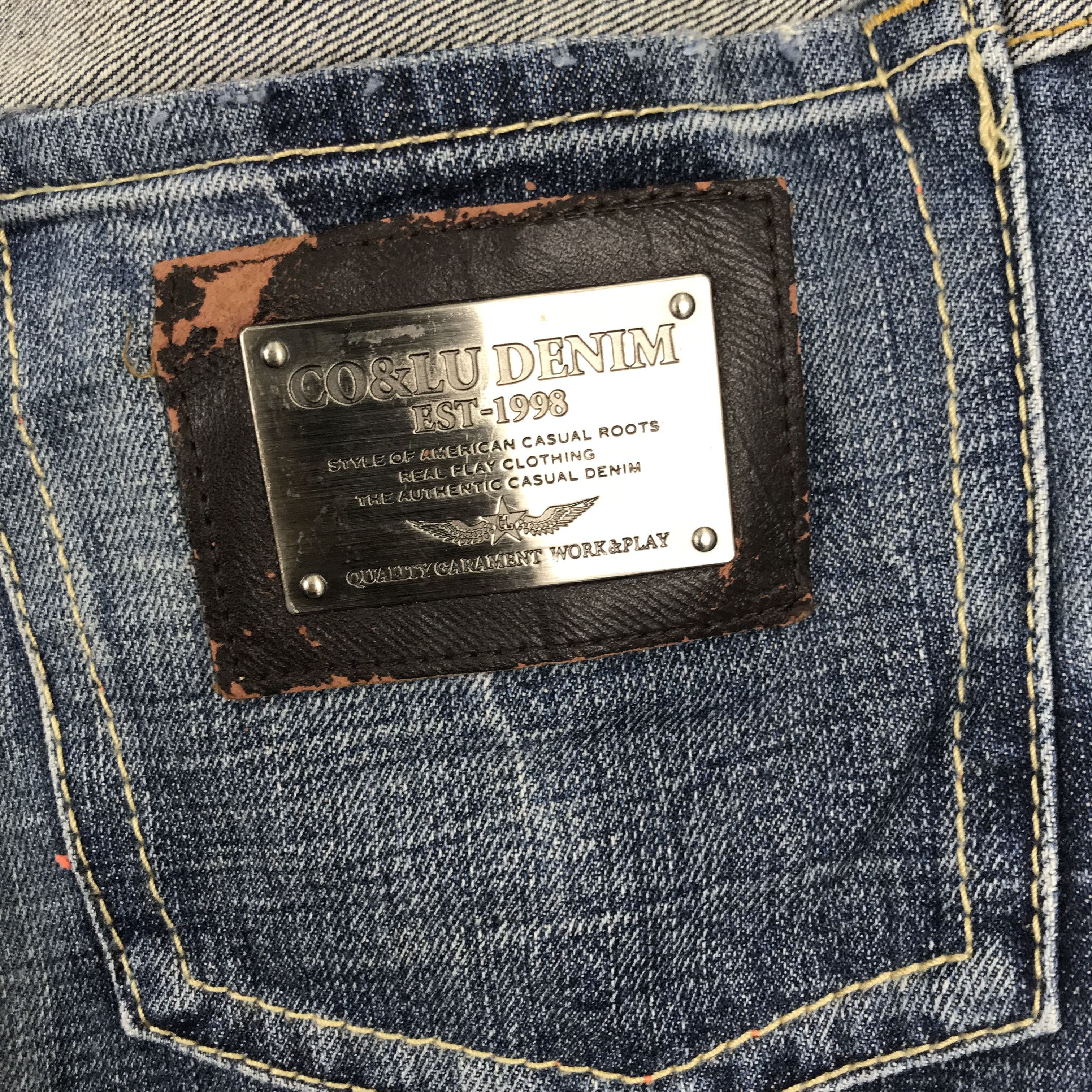 Japanese Brand X228 JAPAN CO&LU JEANS Size US 34 / EU 50 - 4 Thumbnail