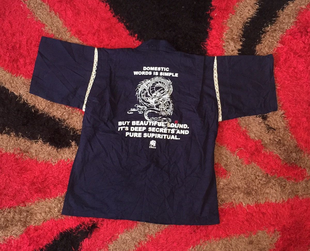 Japanese Brand Japanese Kimono Dragon Design Size US S / EU 44-46 / 1 - 7 Thumbnail