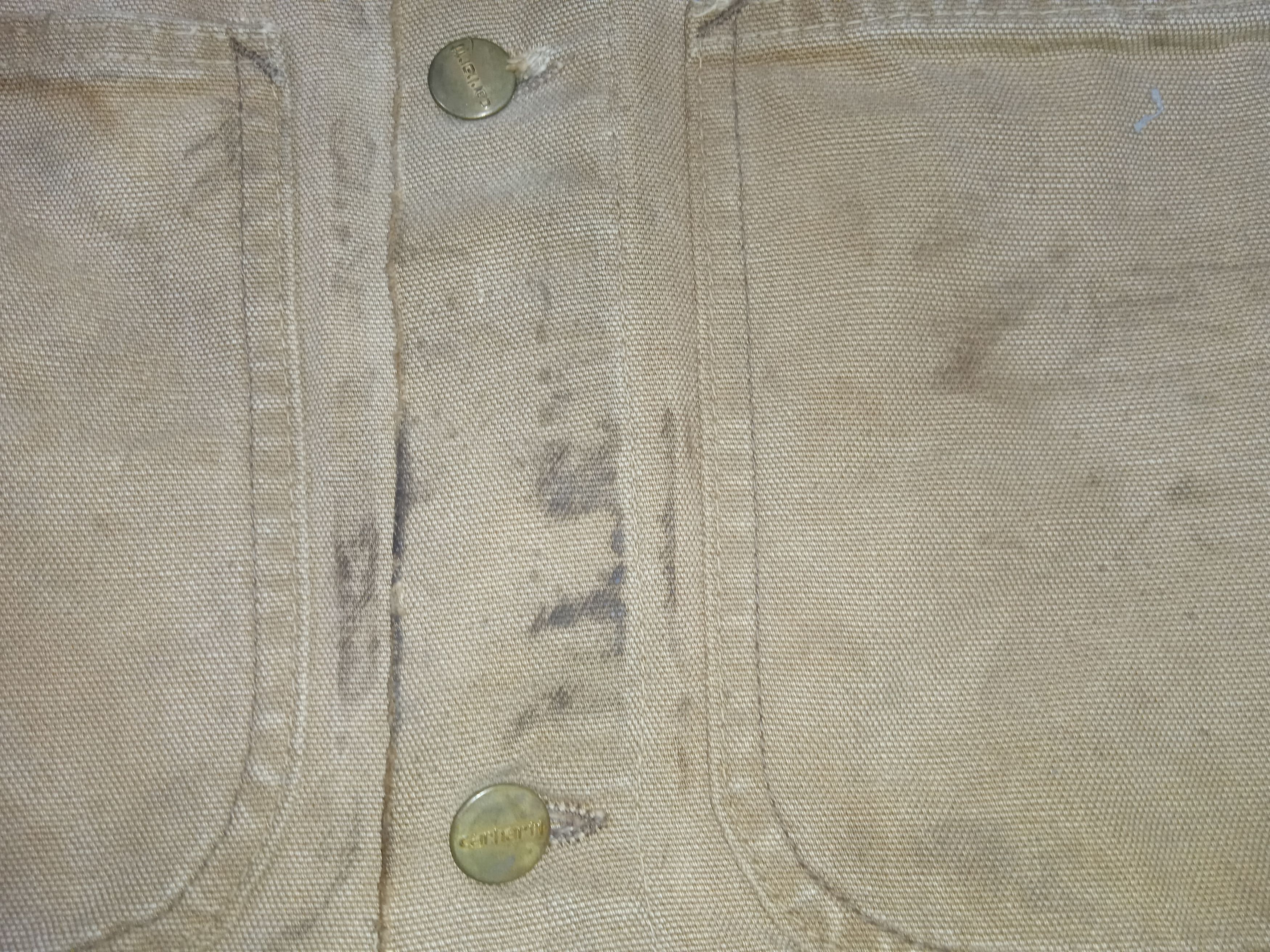 Carhartt Vintage 70s Carhartt Duck Chore Jacket Barn fit Size US L / EU 52-54 / 3 - 6 Thumbnail