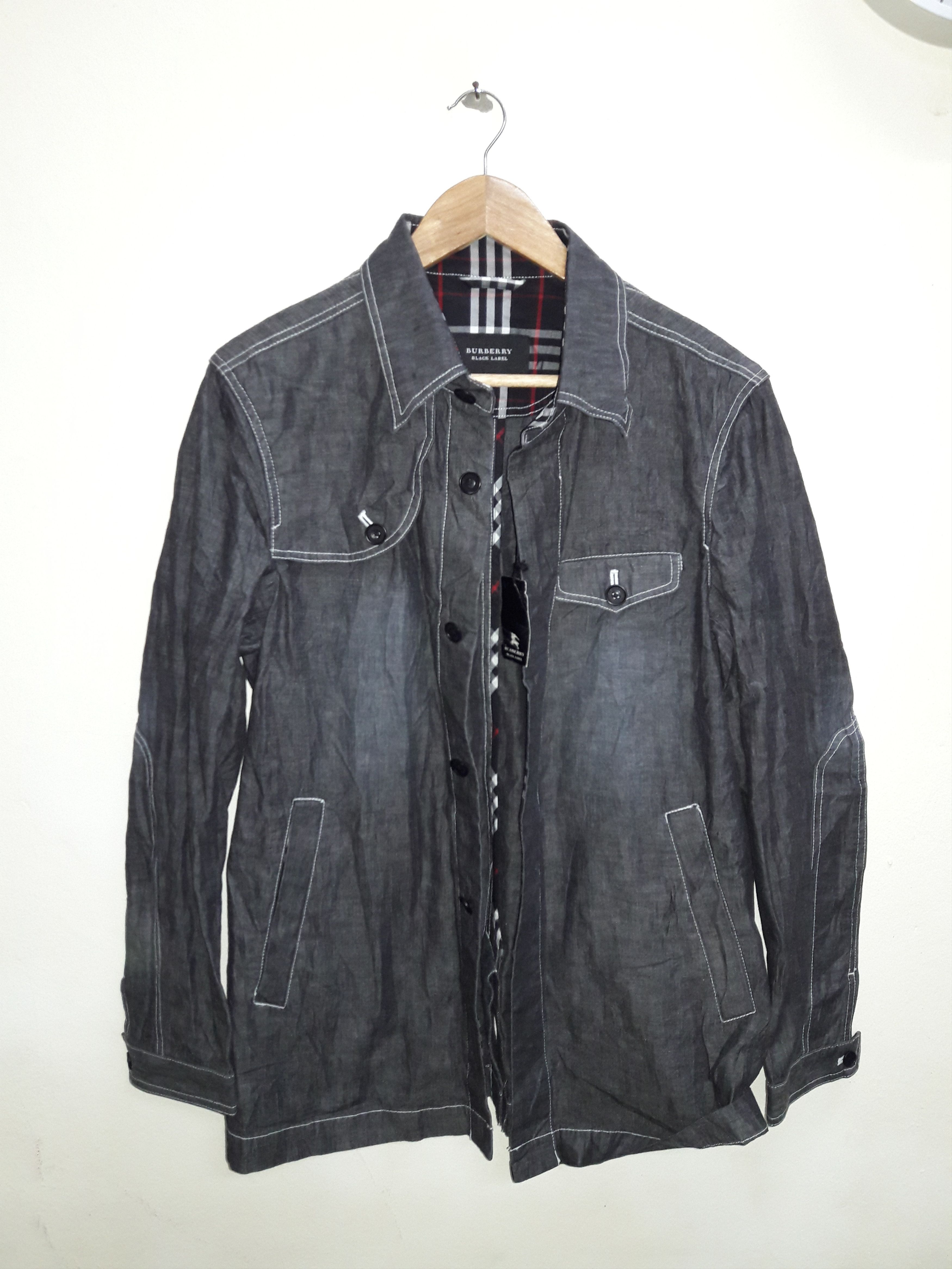Burberry Burberry Black Label Monogram Nova Denim trucker Jacket  