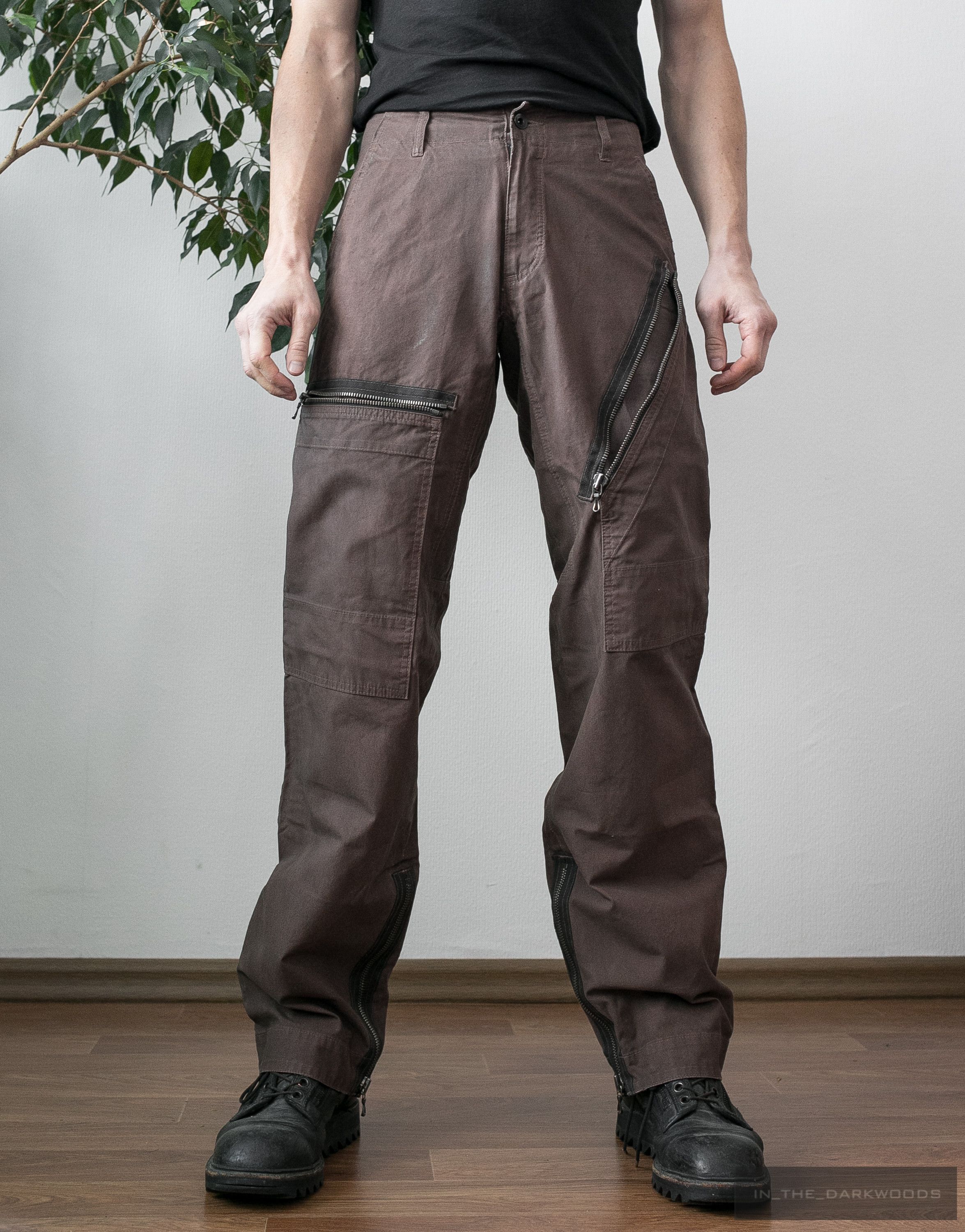 image of Julius 2008Aw Wide Cargo Pants, Men's (Size 28)