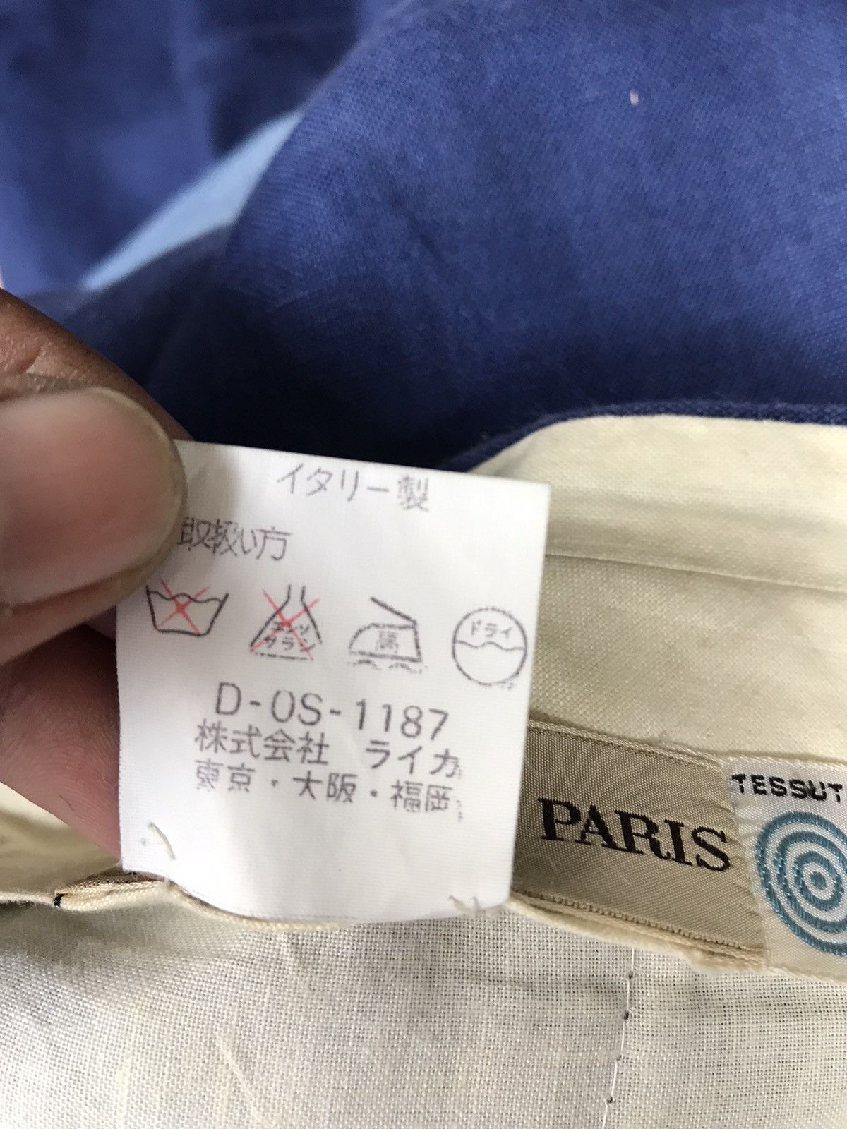 Hanae Mori Made In Japan Hanae Mori Paris Faded Linen Trousers Size US 28 / EU 44 - 12 Thumbnail