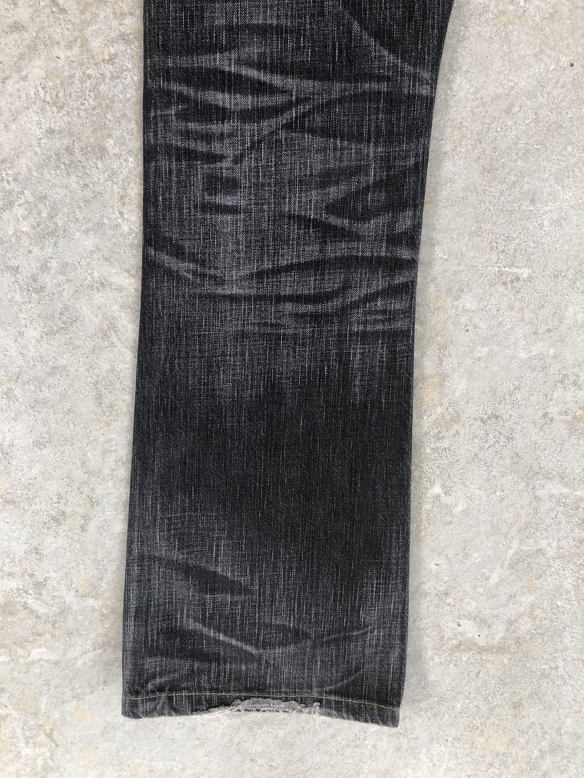 If Six Was Nine Edwin 503 Flared Jeans Distressed Jeans Size US 31 - 12 Thumbnail