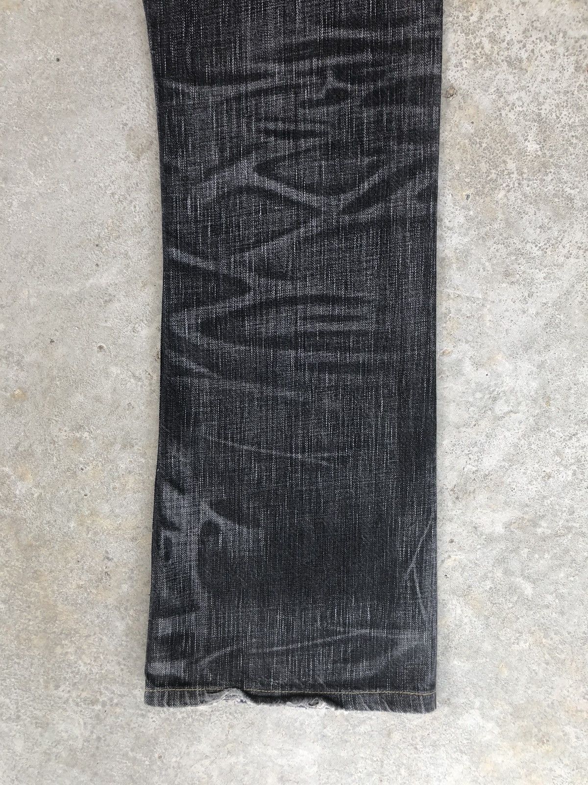 If Six Was Nine Edwin 503 Flared Jeans Distressed Jeans Size US 31 - 13 Thumbnail