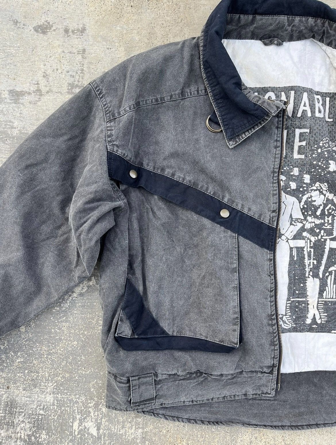 Vintage Vintage Punk Bondage Mods Sun Faded Jacket Size US M / EU 48-50 / 2 - 4 Thumbnail
