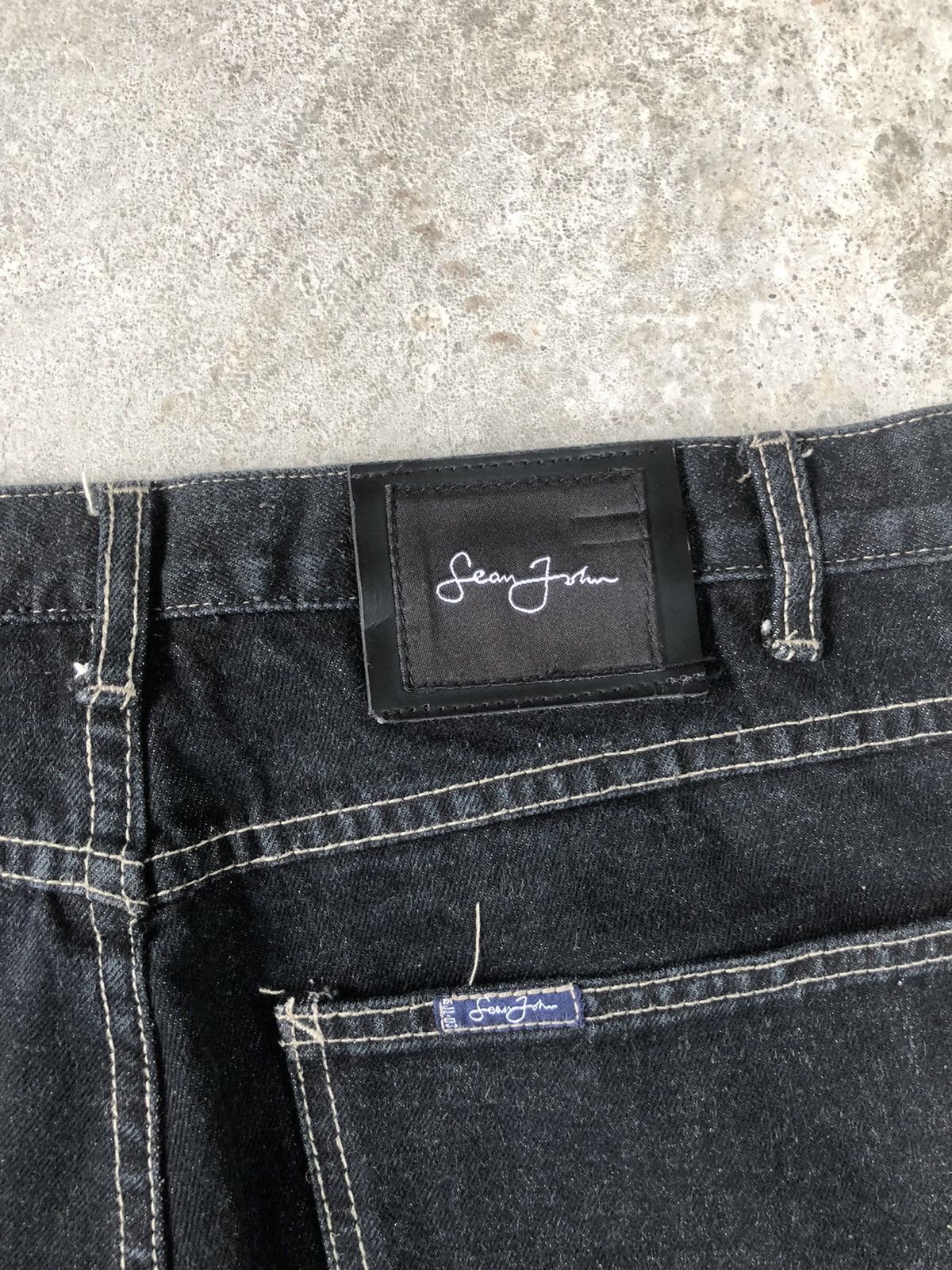 Sean John Sean John Embroidered Jeans Baggy Jeans Hip Hop Size US 31 - 14 Thumbnail