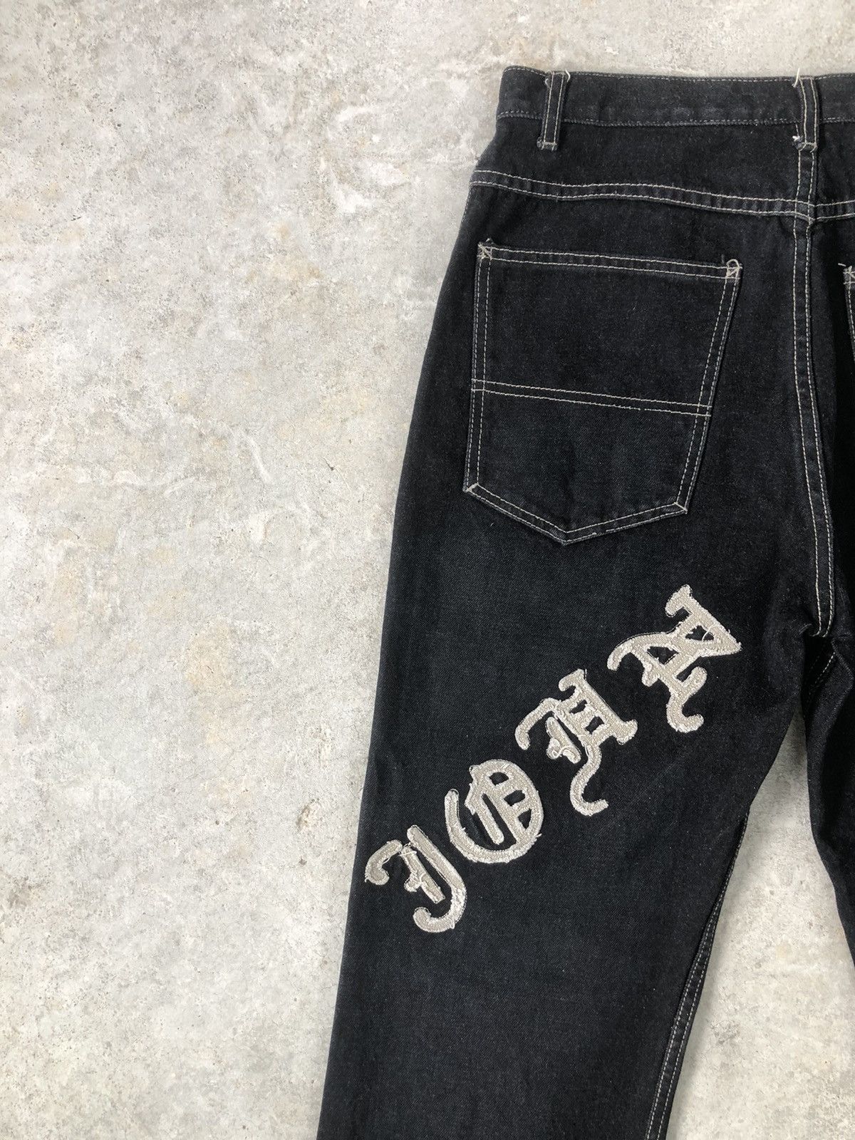 Sean John Sean John Embroidered Jeans Baggy Jeans Hip Hop Size US 31 - 9 Thumbnail