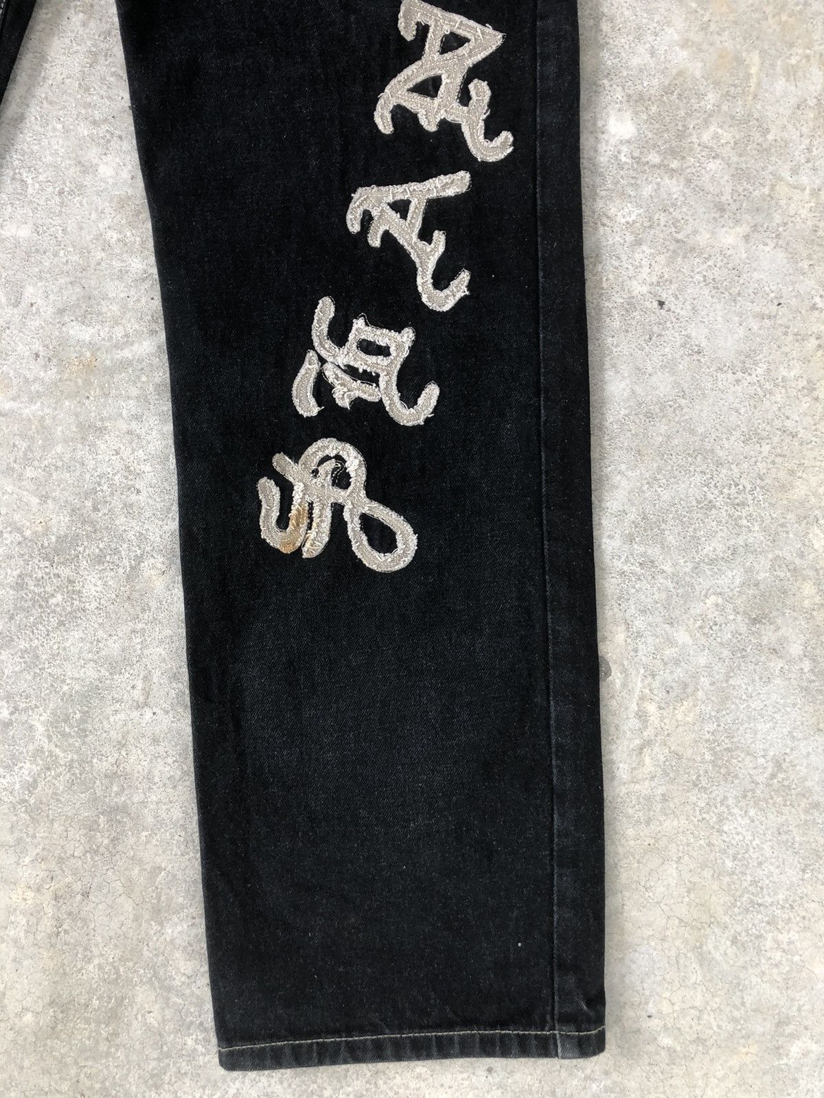 Sean John Sean John Embroidered Jeans Baggy Jeans Hip Hop Size US 31 - 7 Thumbnail