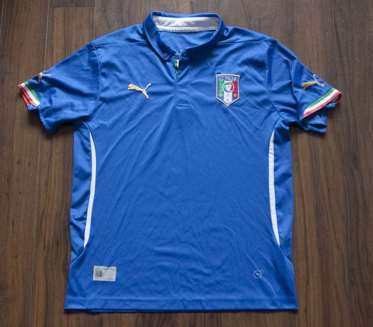 Puma Italia Italy Soccer National Team Jersey Puma Size S / M Size US M / EU 48-50 / 2 - 1 Thumbnail