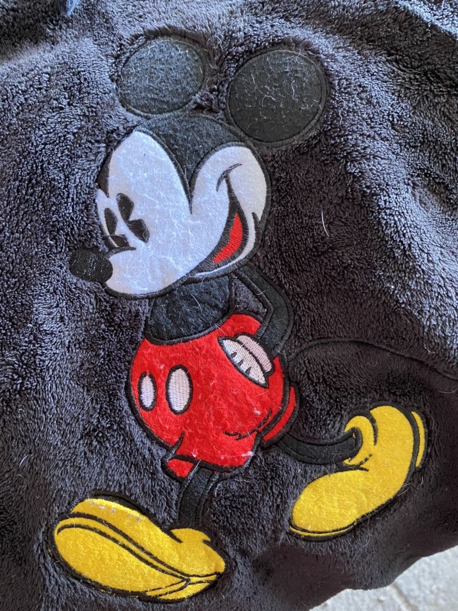 Disney × Mickey Mouse ⚡️Steals⚡️ Mickey Mouse Big Logo Fleece Hoodies Size US M / EU 48-50 / 2 - 6 Thumbnail