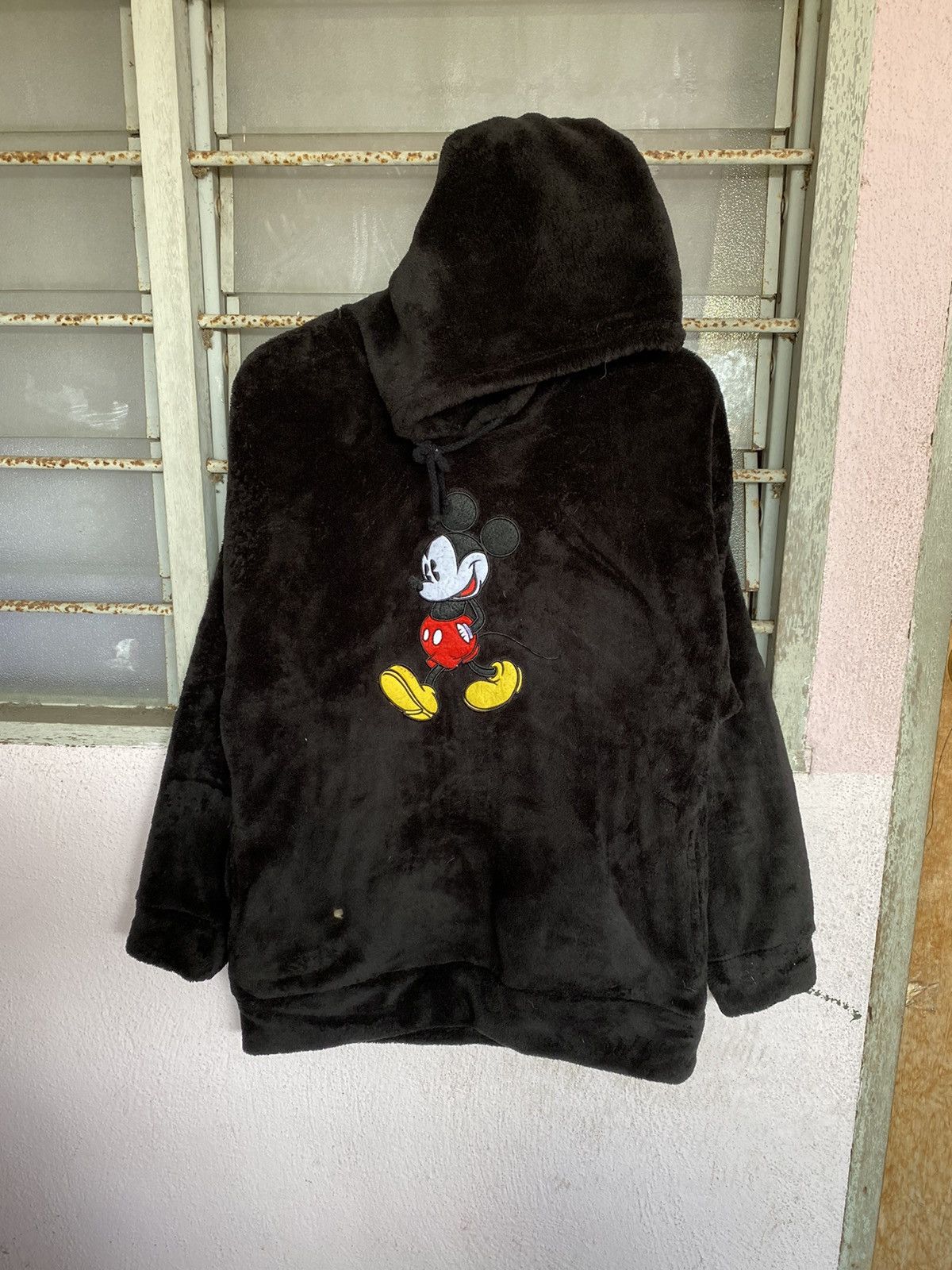Disney × Mickey Mouse ⚡️Steals⚡️ Mickey Mouse Big Logo Fleece Hoodies Size US M / EU 48-50 / 2 - 5 Thumbnail