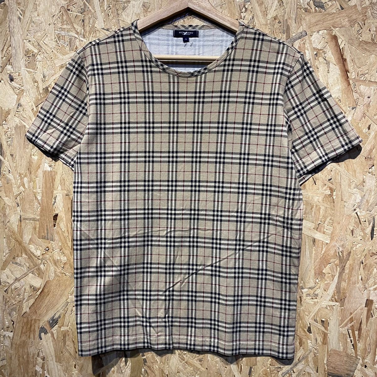 Burberry × Burberry Prorsum Burberry London Fullprint Checked Tee Like New Size US M / EU 48-50 / 2 - 1 Thumbnail