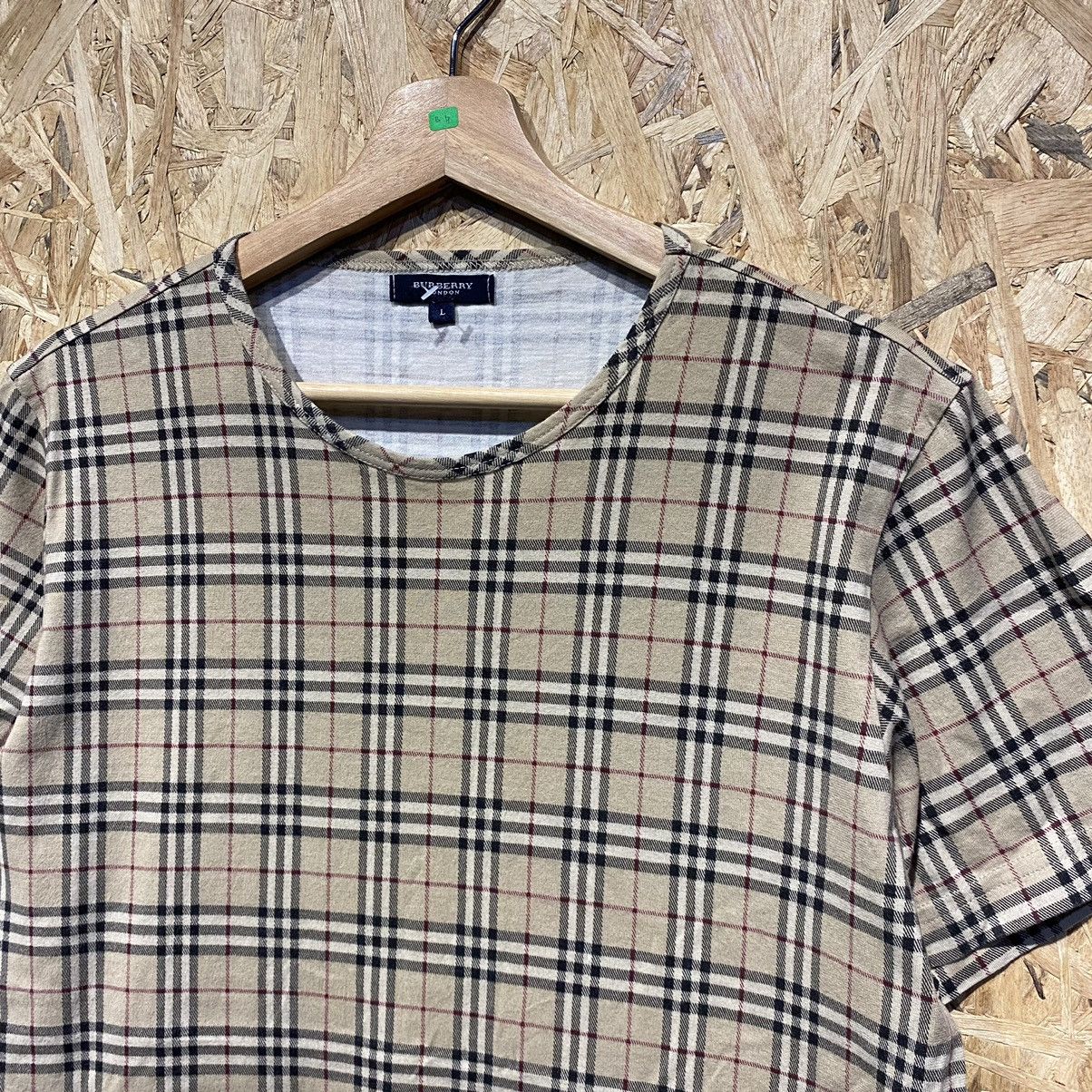 Burberry × Burberry Prorsum Burberry London Fullprint Checked Tee Like New Size US M / EU 48-50 / 2 - 4 Thumbnail
