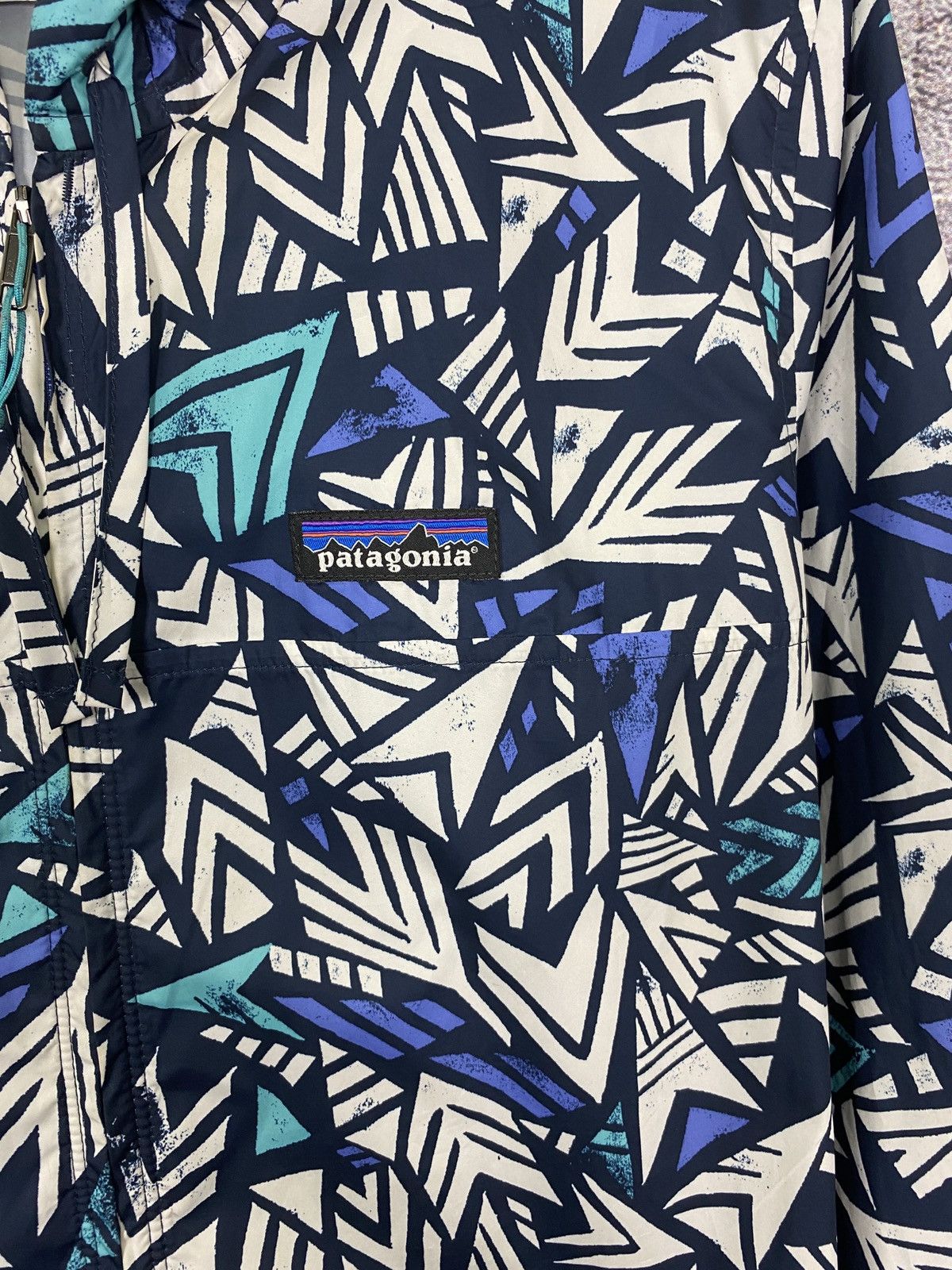 Patagonia Vintage rare multicolour light jacket Patagonia gore Tex y2k Size US L / EU 52-54 / 3 - 3 Thumbnail