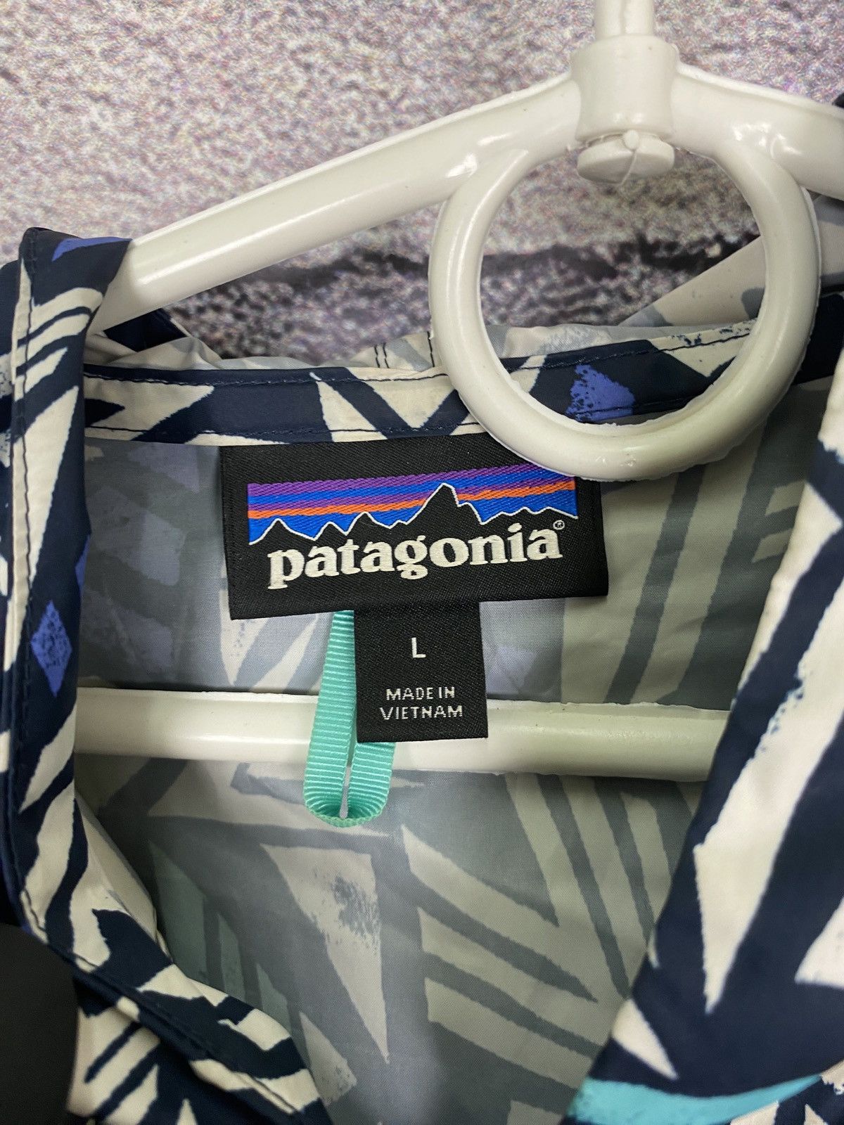 Patagonia Vintage rare multicolour light jacket Patagonia gore Tex y2k Size US L / EU 52-54 / 3 - 4 Thumbnail