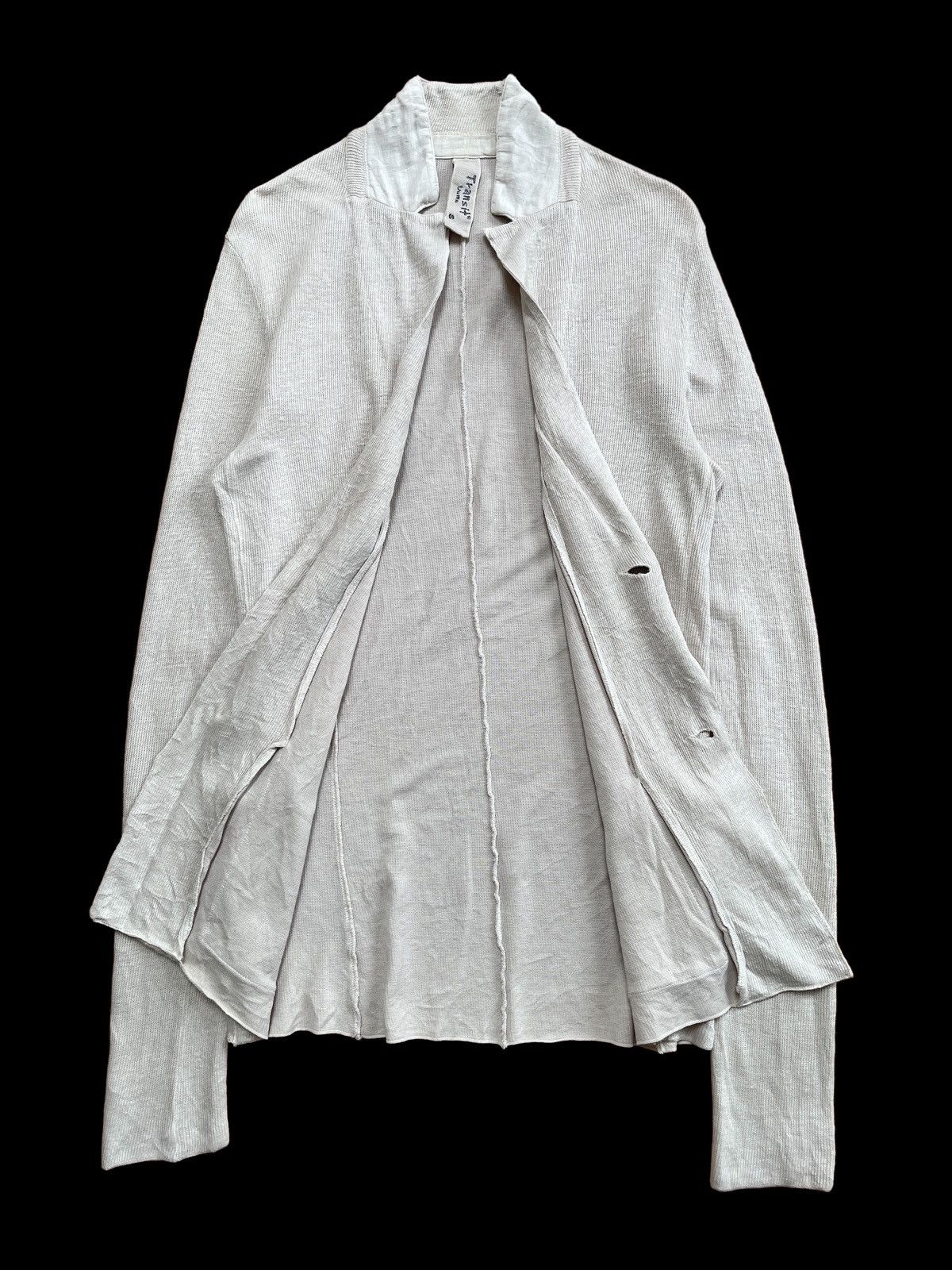 Transit Uomo Transit Uomo Knitted Cardigan Jacket Size US S / EU 44-46 / 1 - 4 Thumbnail