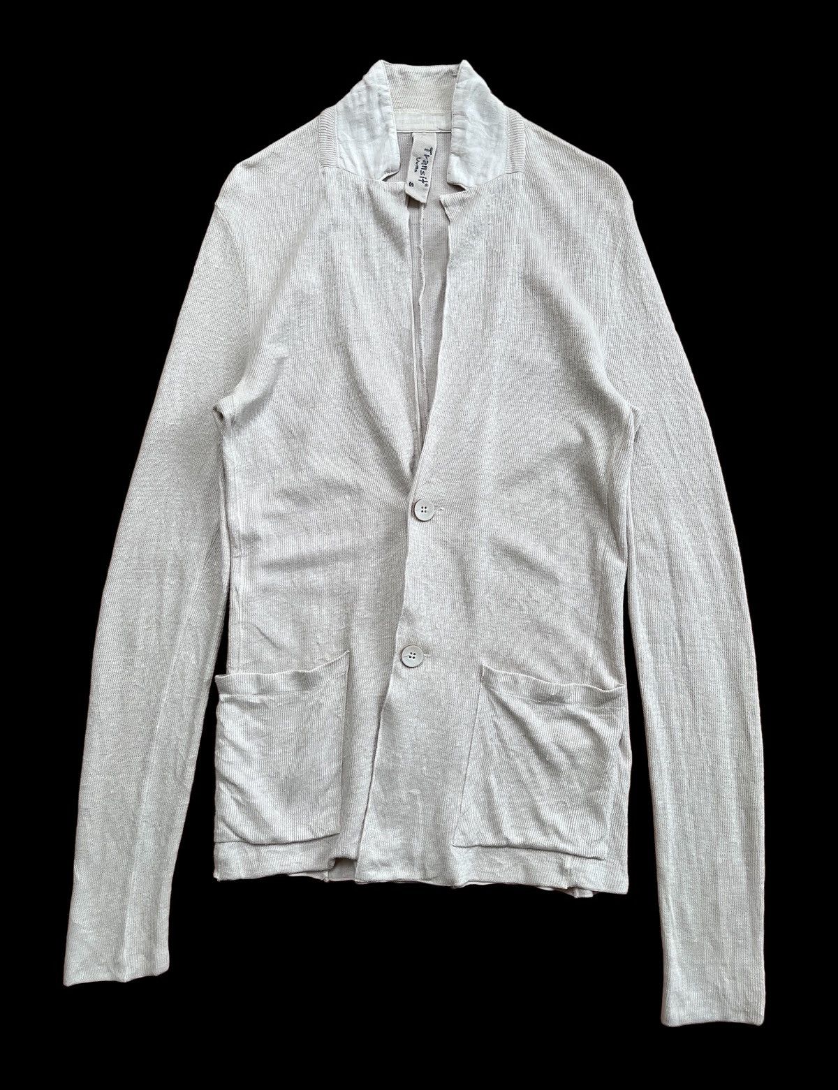 Transit Uomo Transit Uomo Knitted Cardigan Jacket Size US S / EU 44-46 / 1 - 1 Thumbnail